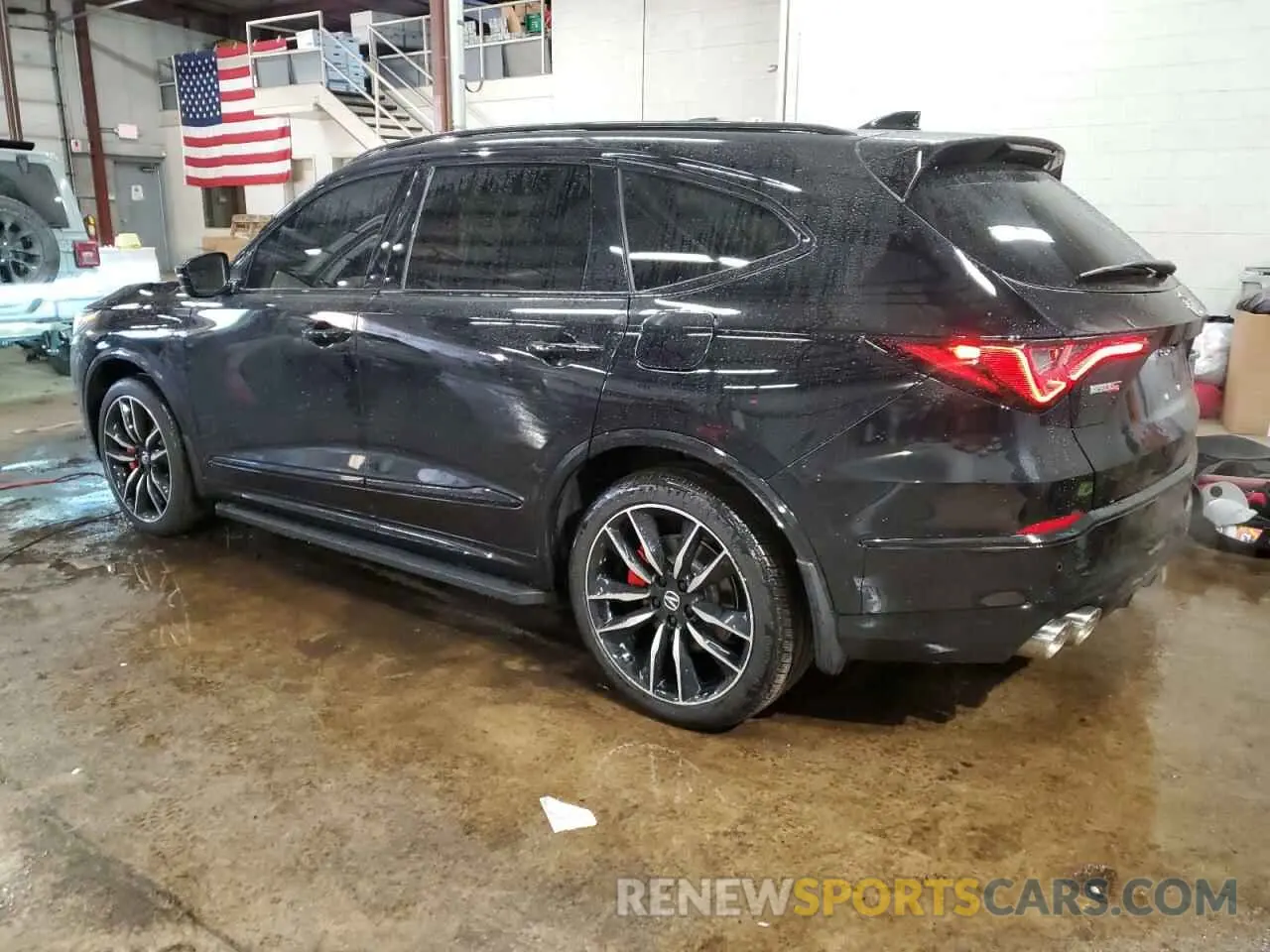 2 Photograph of a damaged car 5J8YD8H80PL003992 ACURA MDX TYPE S 2023