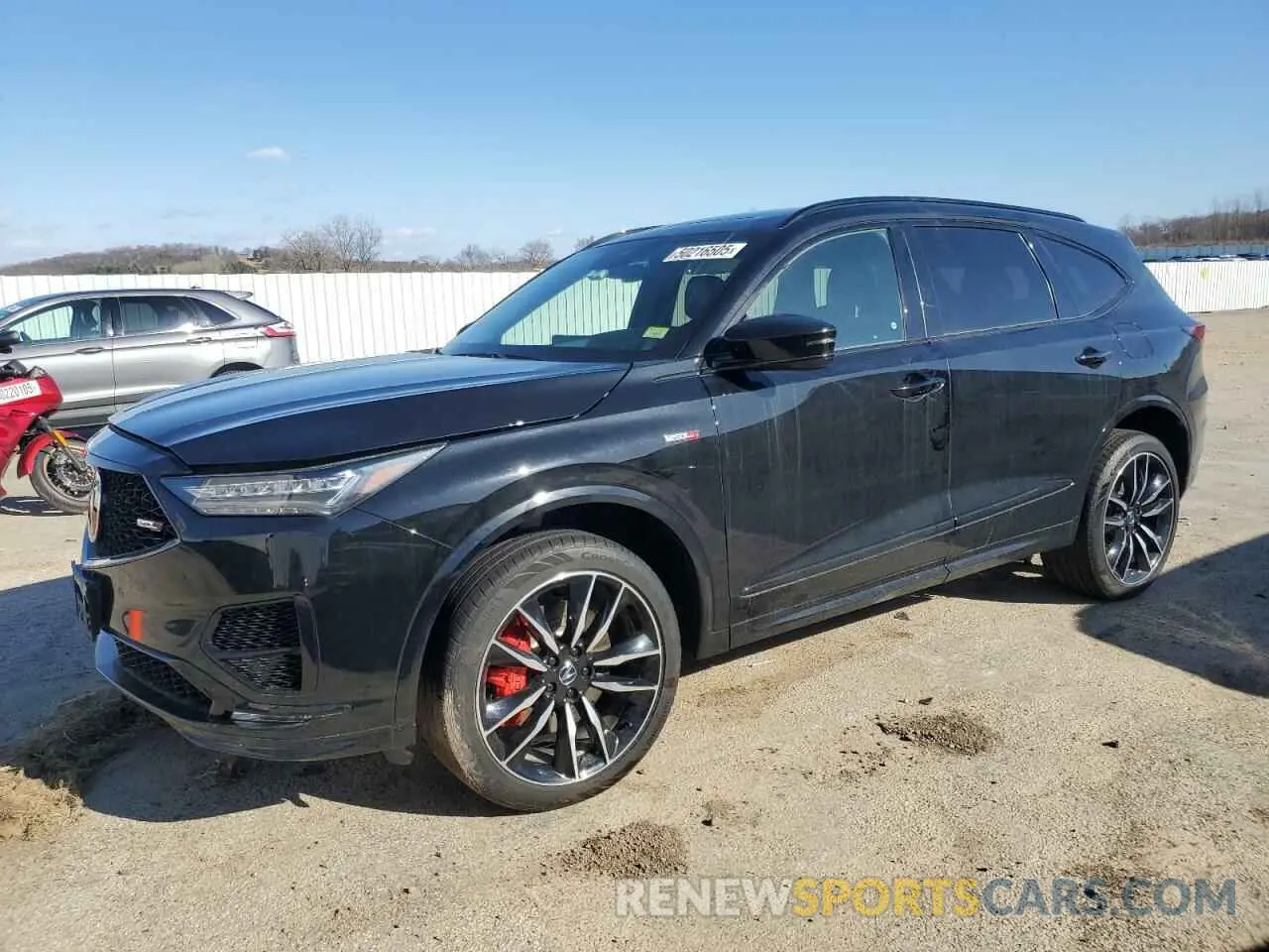 1 Photograph of a damaged car 5J8YD8H82PL001130 ACURA MDX TYPE S 2023