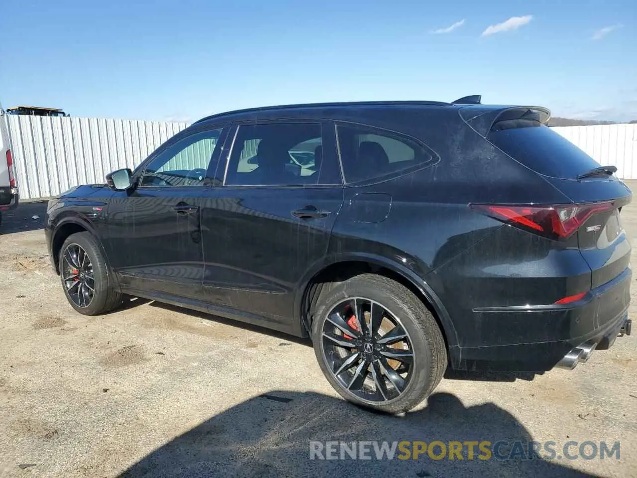 2 Photograph of a damaged car 5J8YD8H82PL001130 ACURA MDX TYPE S 2023