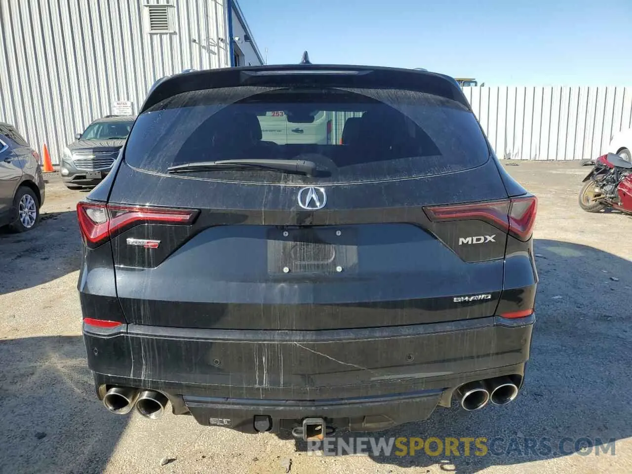 6 Photograph of a damaged car 5J8YD8H82PL001130 ACURA MDX TYPE S 2023