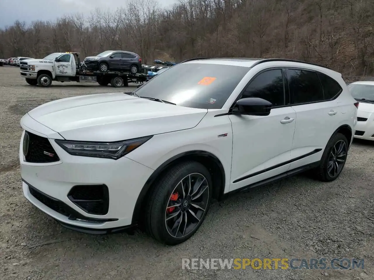 1 Photograph of a damaged car 5J8YD8H83PL003792 ACURA MDX TYPE S 2023