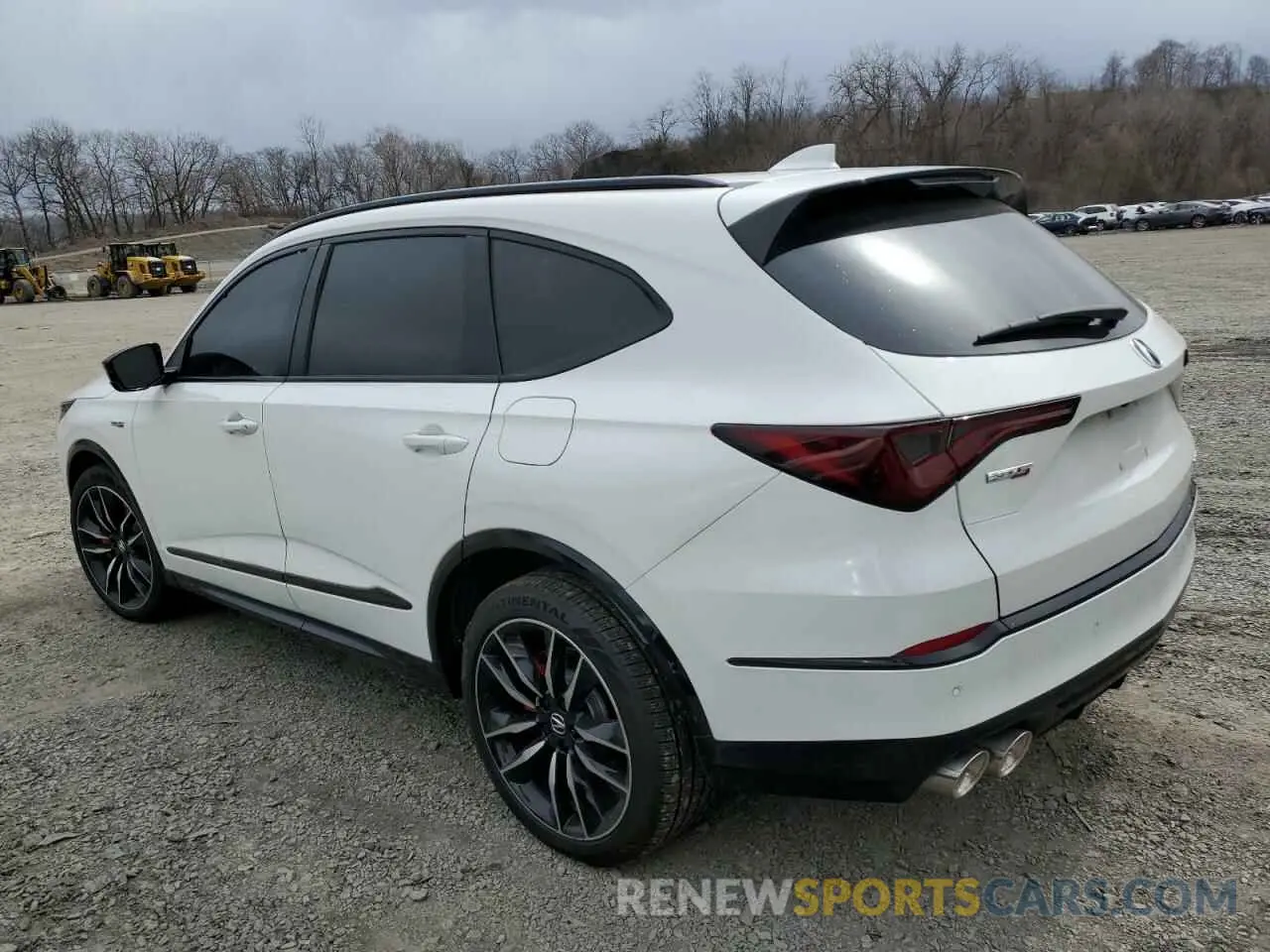 2 Photograph of a damaged car 5J8YD8H83PL003792 ACURA MDX TYPE S 2023