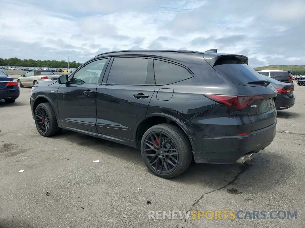 2 Photograph of a damaged car 5J8YD8H84RL002346 ACURA MDX TYPE S 2024