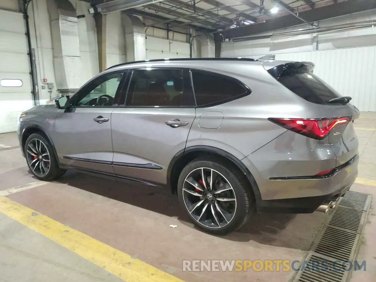 2 Photograph of a damaged car 5J8YD8H88RL000017 ACURA MDX TYPE S 2024