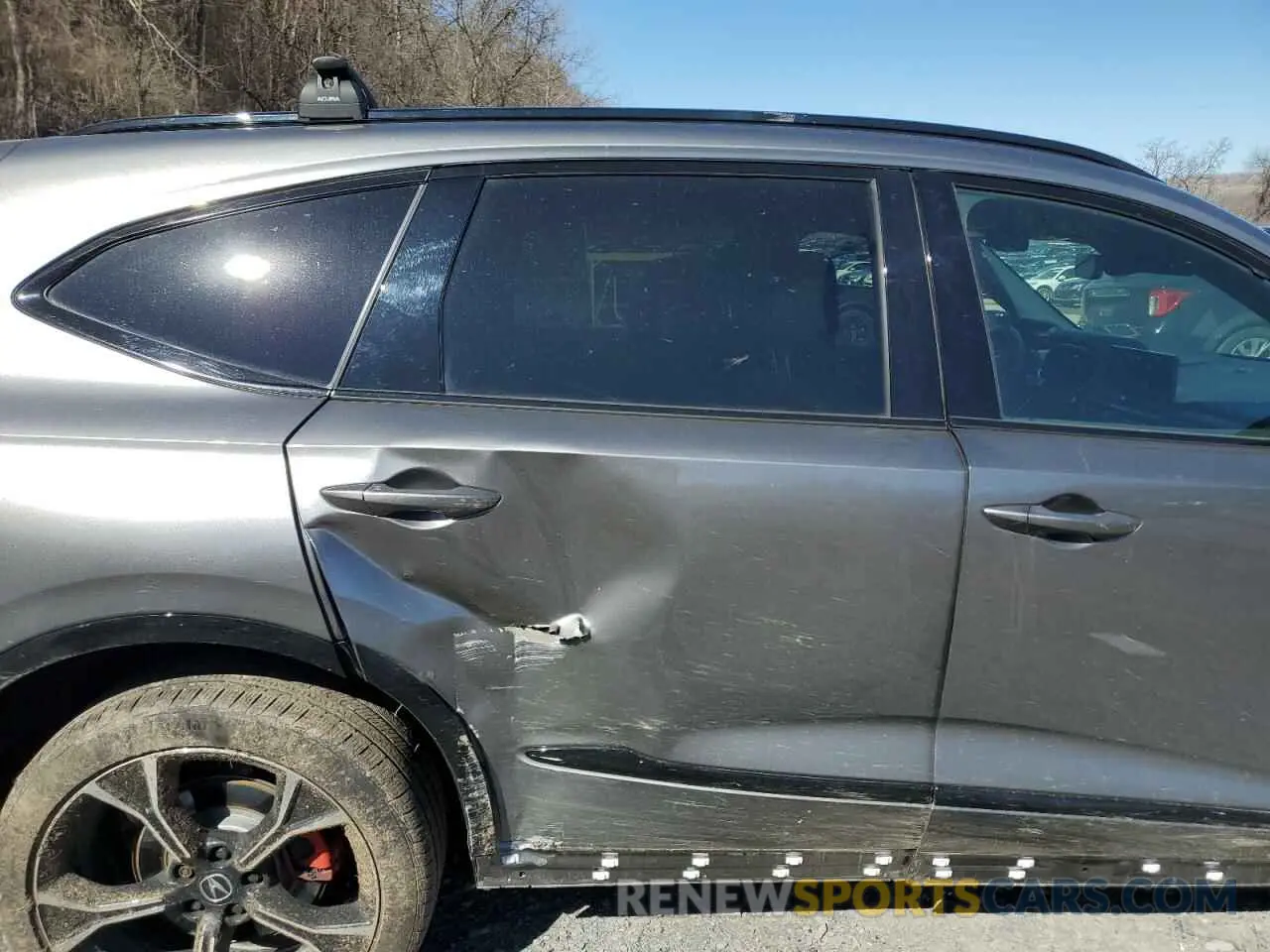 11 Photograph of a damaged car 5J8YD8H82SL000309 ACURA MDX TYPE S 2025
