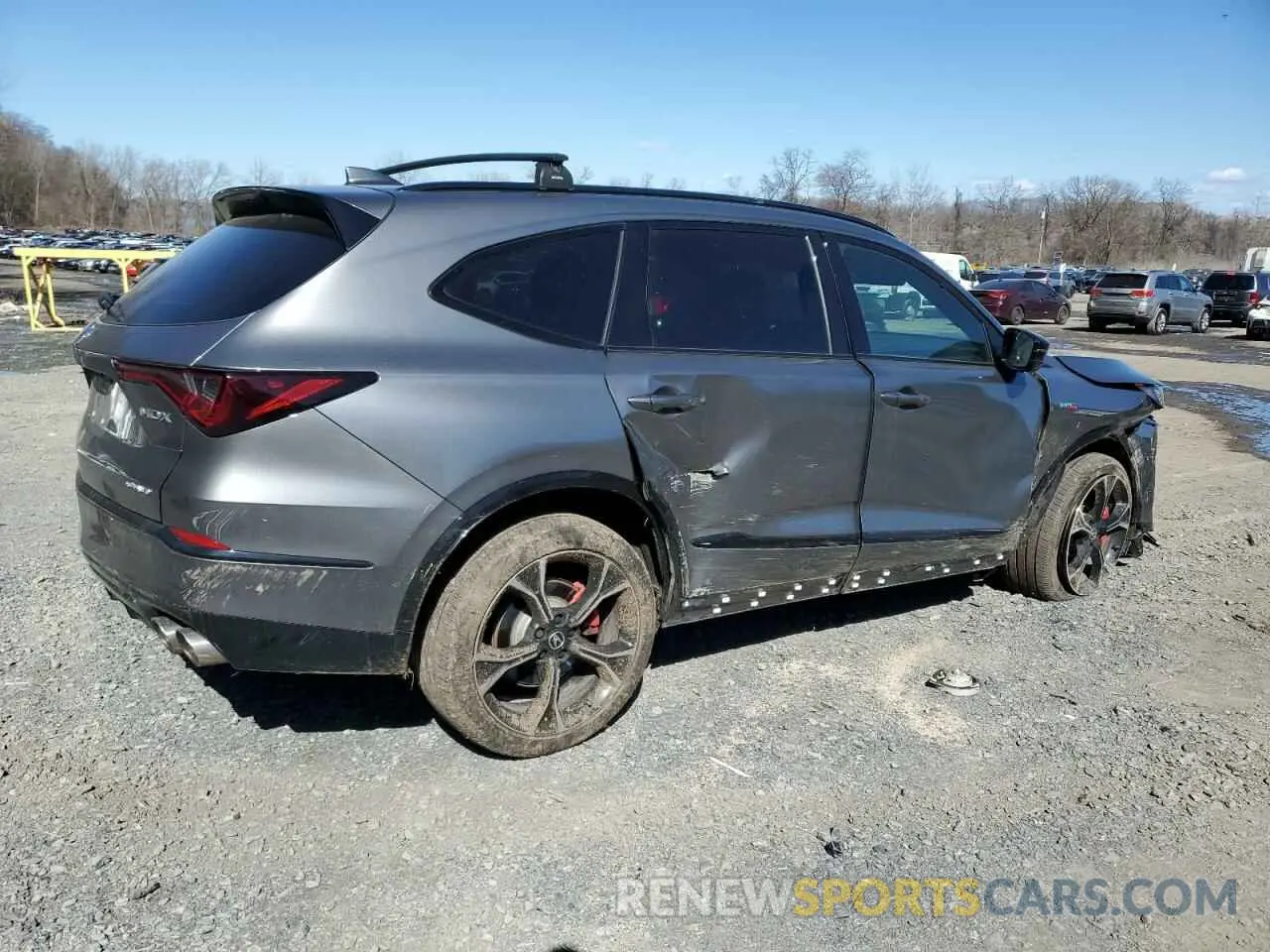 3 Photograph of a damaged car 5J8YD8H82SL000309 ACURA MDX TYPE S 2025
