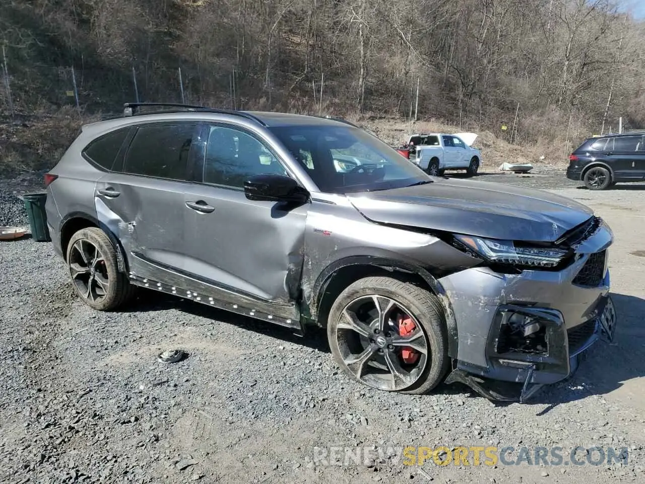 4 Photograph of a damaged car 5J8YD8H82SL000309 ACURA MDX TYPE S 2025