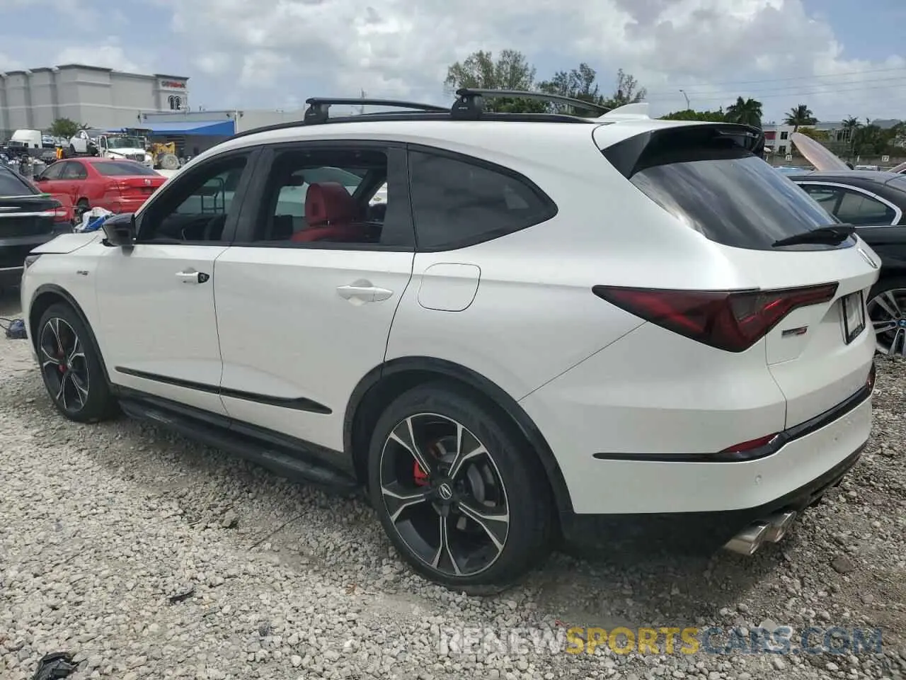 2 Photograph of a damaged car 5J8YD8H84SL001123 ACURA MDX TYPE S 2025