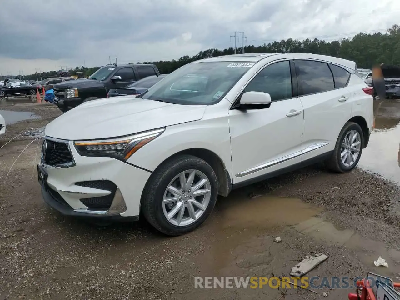 1 Photograph of a damaged car 5J8TC1H35KL022524 ACURA RDX 2019