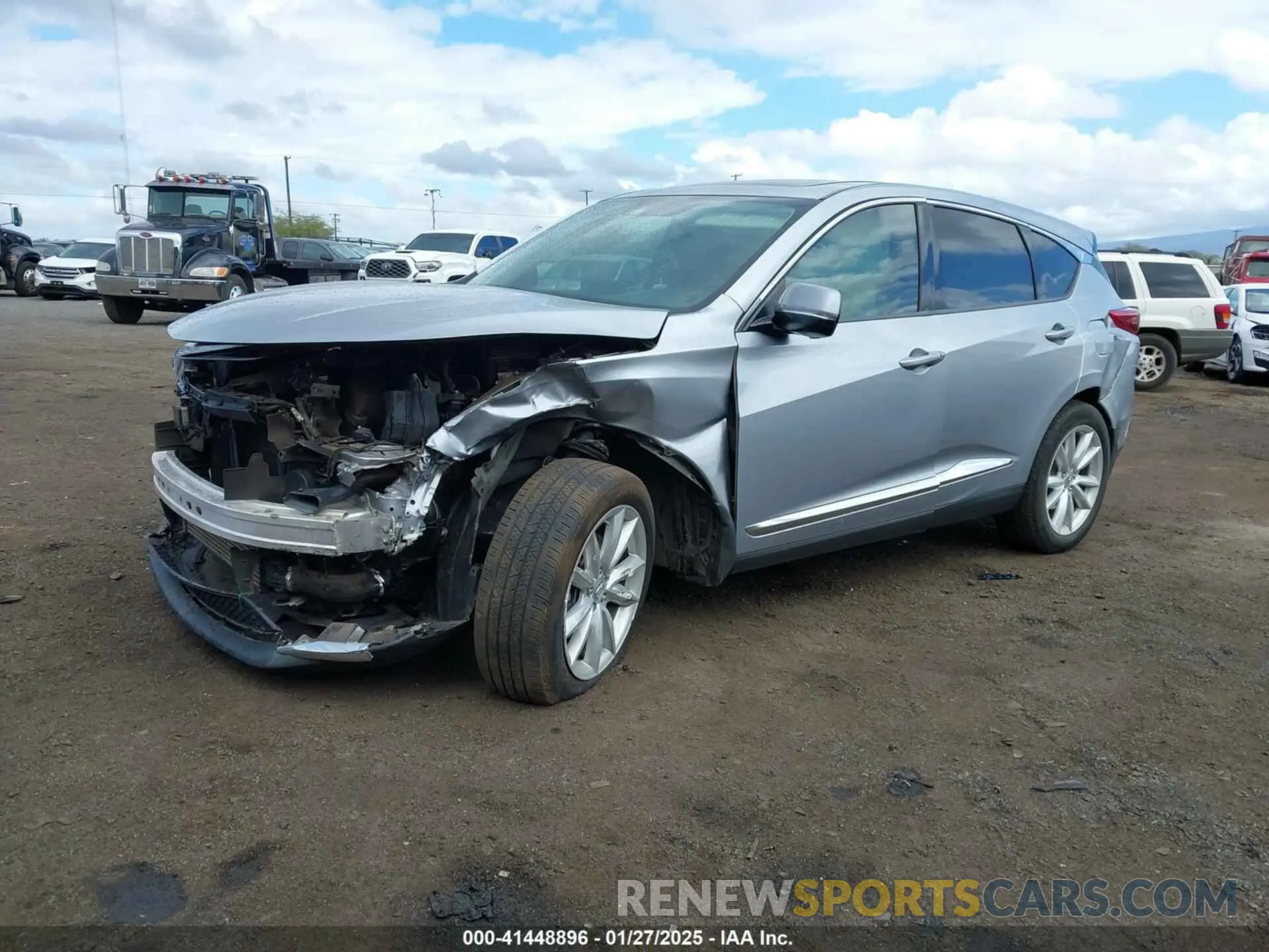 2 Photograph of a damaged car 5J8TC1H37KL003179 ACURA RDX 2019