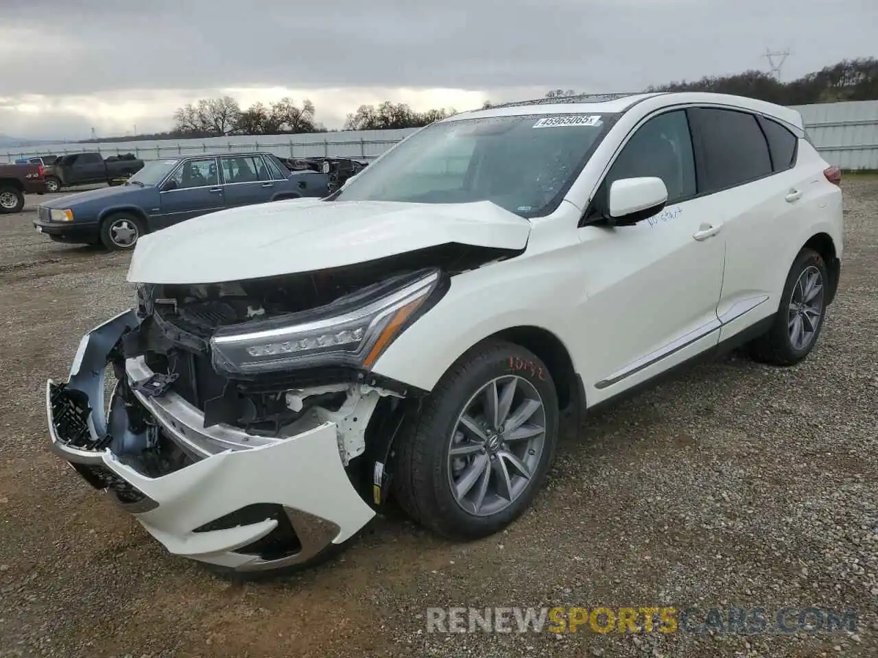 1 Photograph of a damaged car 5J8TC1H51KL013966 ACURA RDX 2019