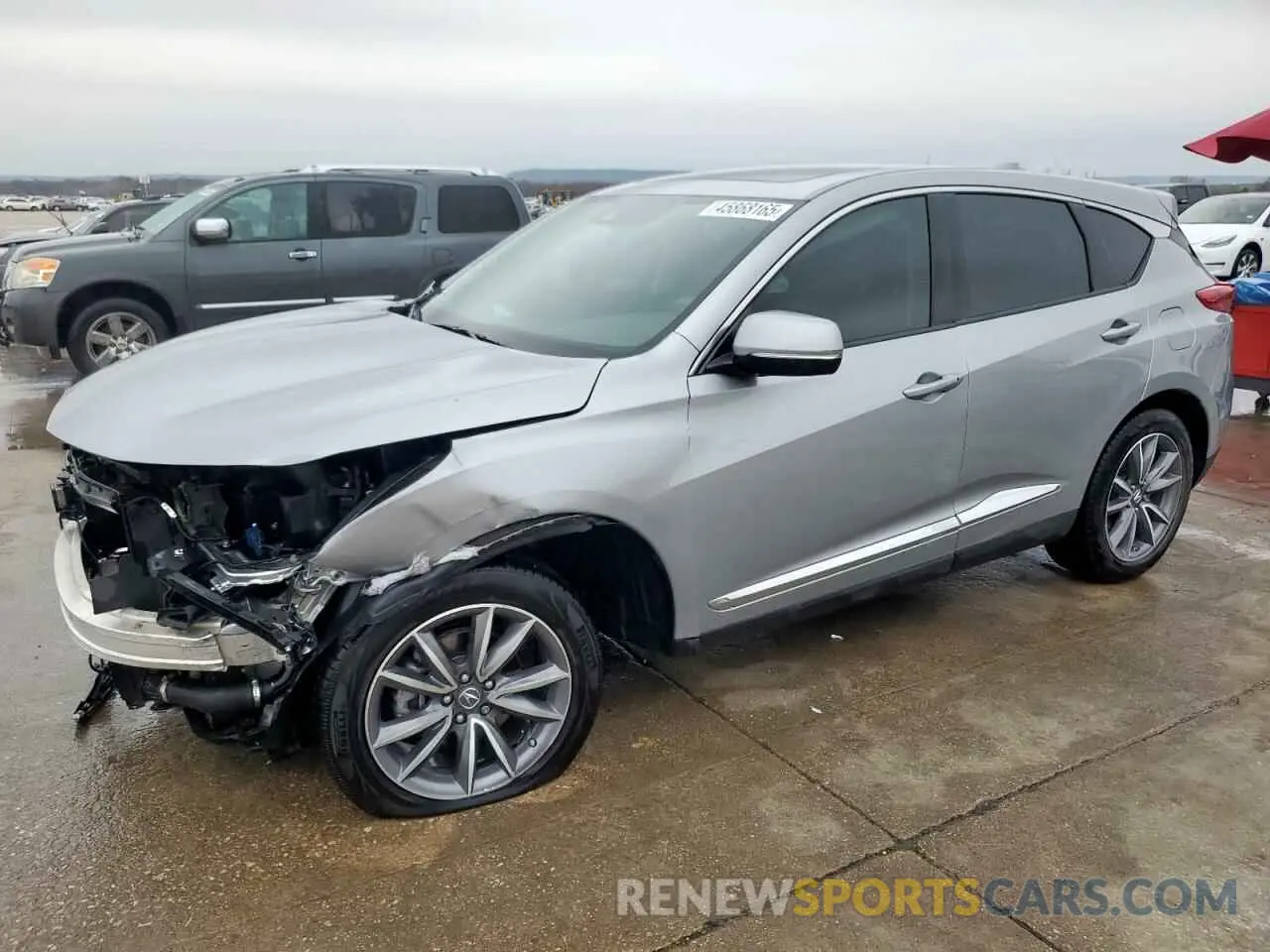 1 Photograph of a damaged car 5J8TC1H52KL006847 ACURA RDX 2019