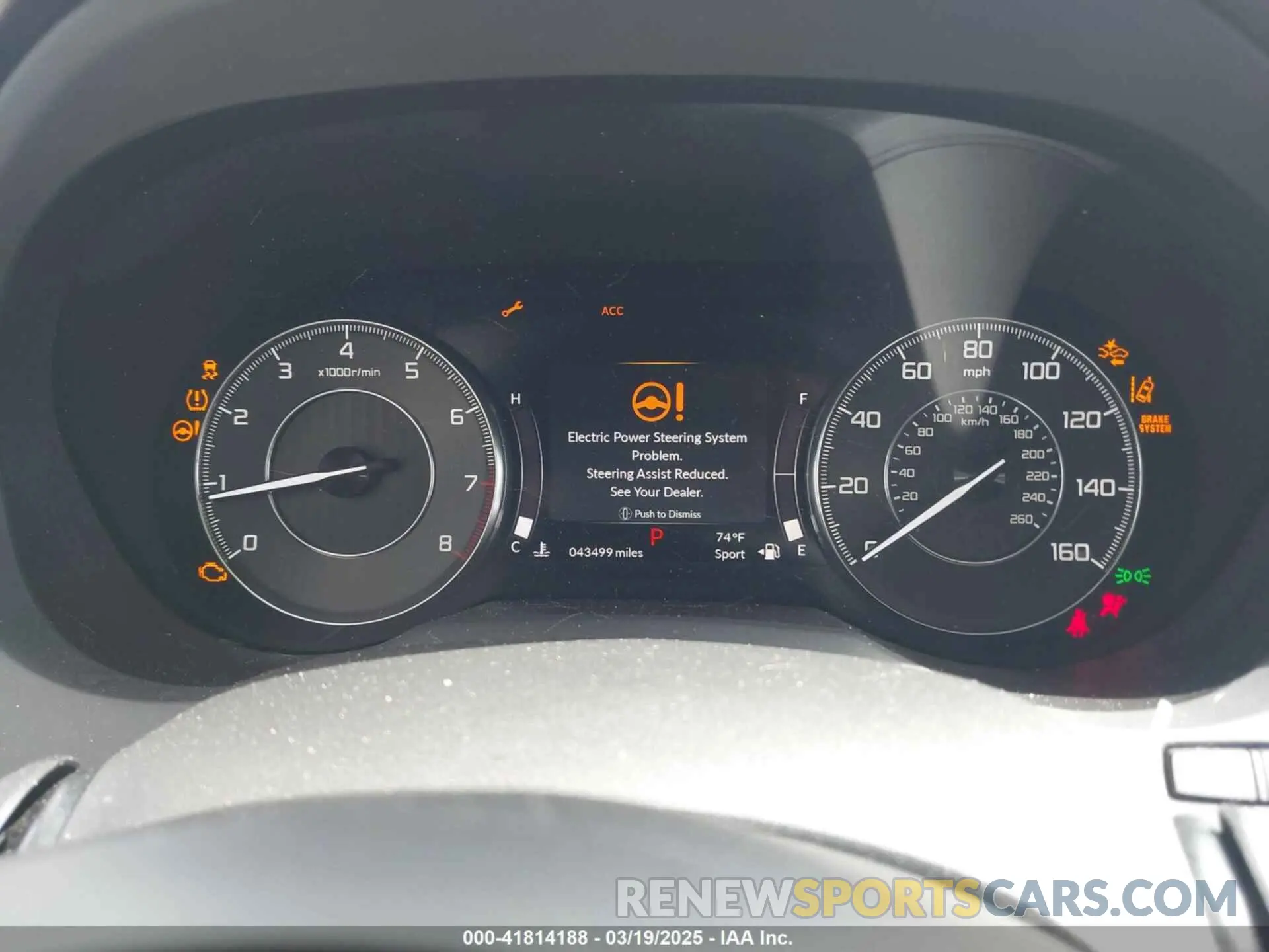 7 Photograph of a damaged car 5J8TC1H52KL011482 ACURA RDX 2019