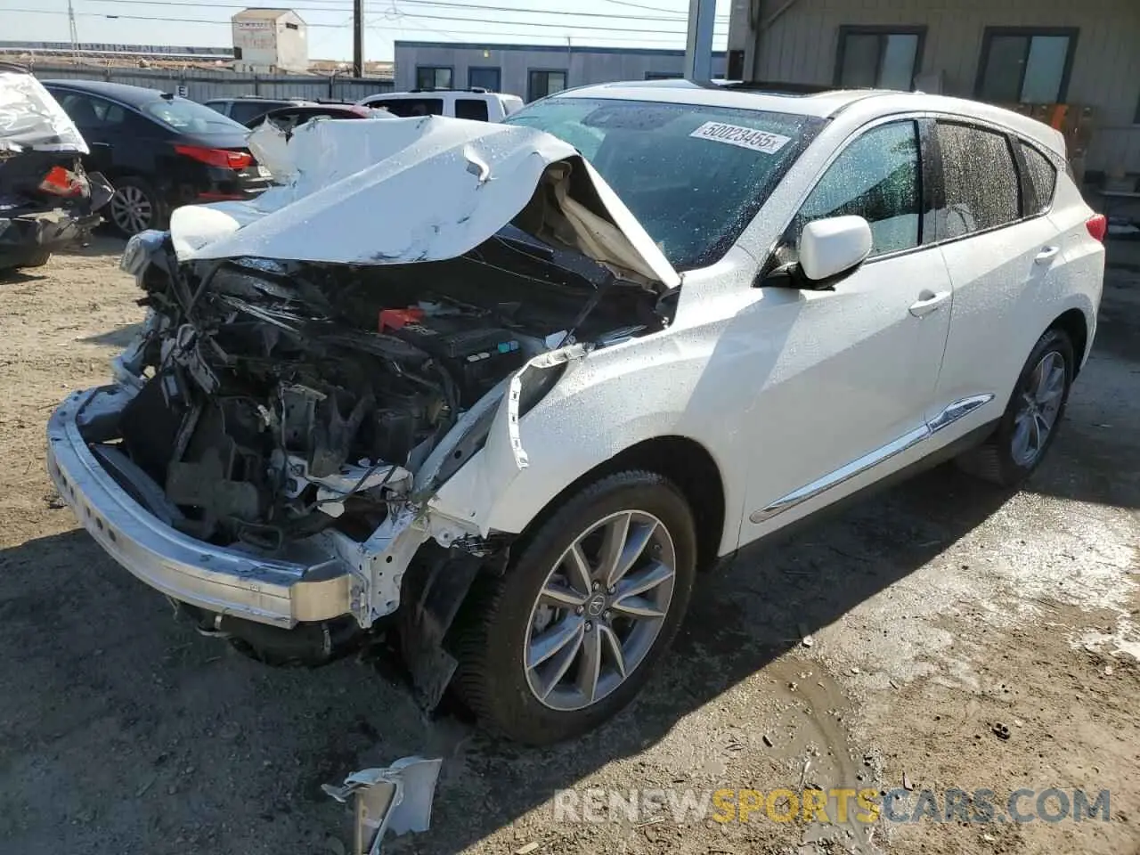 1 Photograph of a damaged car 5J8TC1H5XKL007583 ACURA RDX 2019