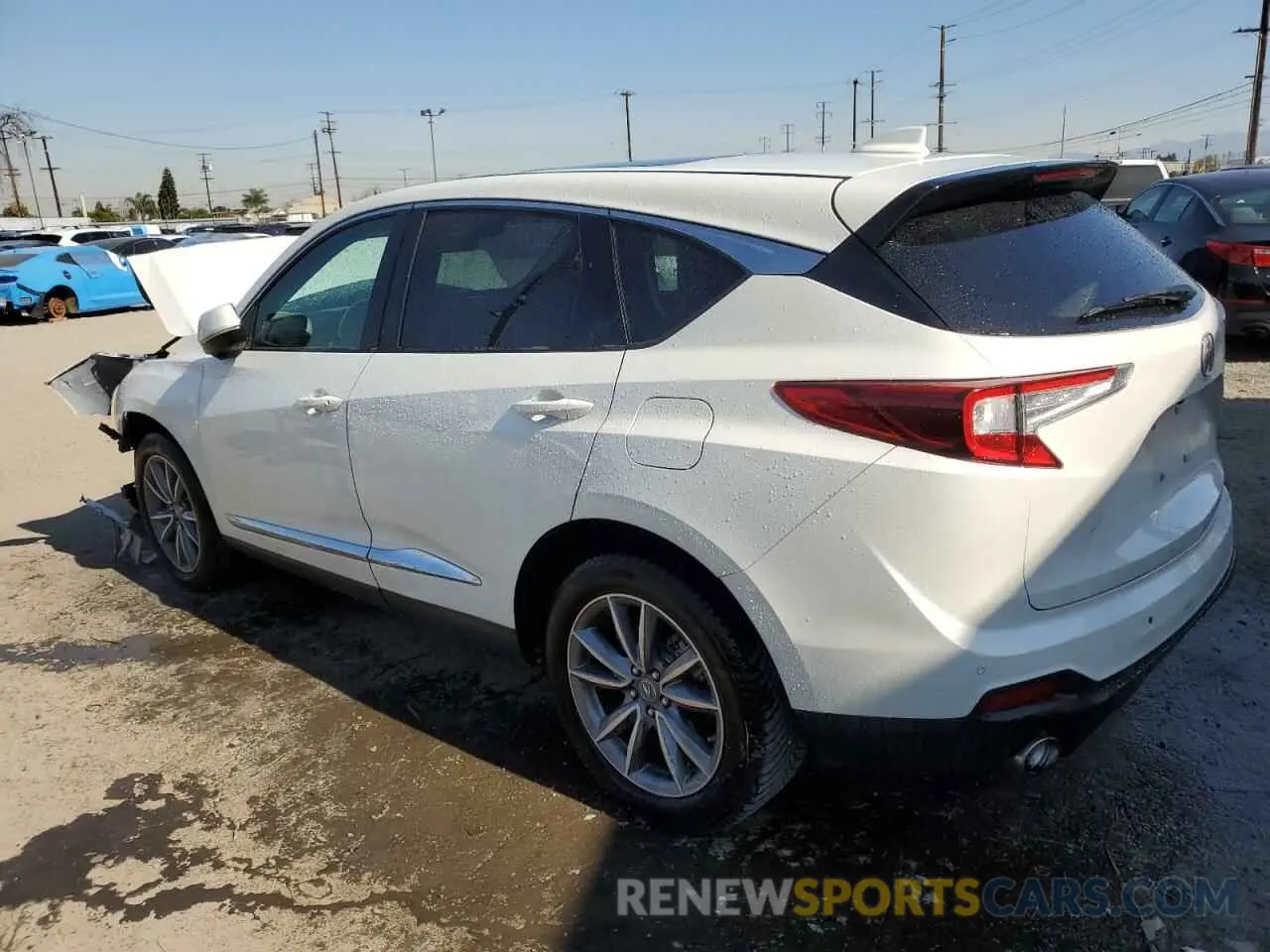 2 Photograph of a damaged car 5J8TC1H5XKL007583 ACURA RDX 2019