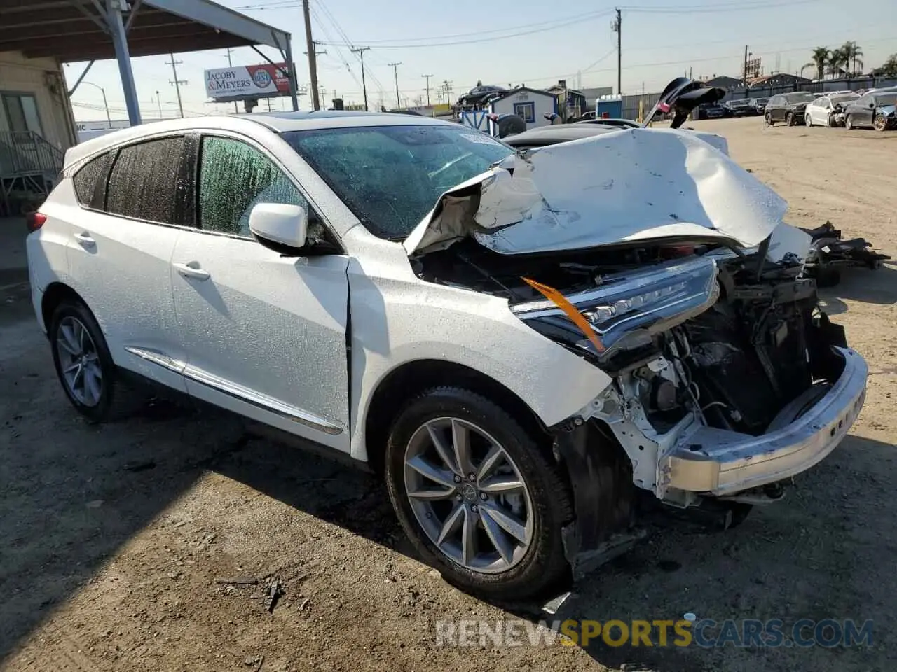 4 Photograph of a damaged car 5J8TC1H5XKL007583 ACURA RDX 2019