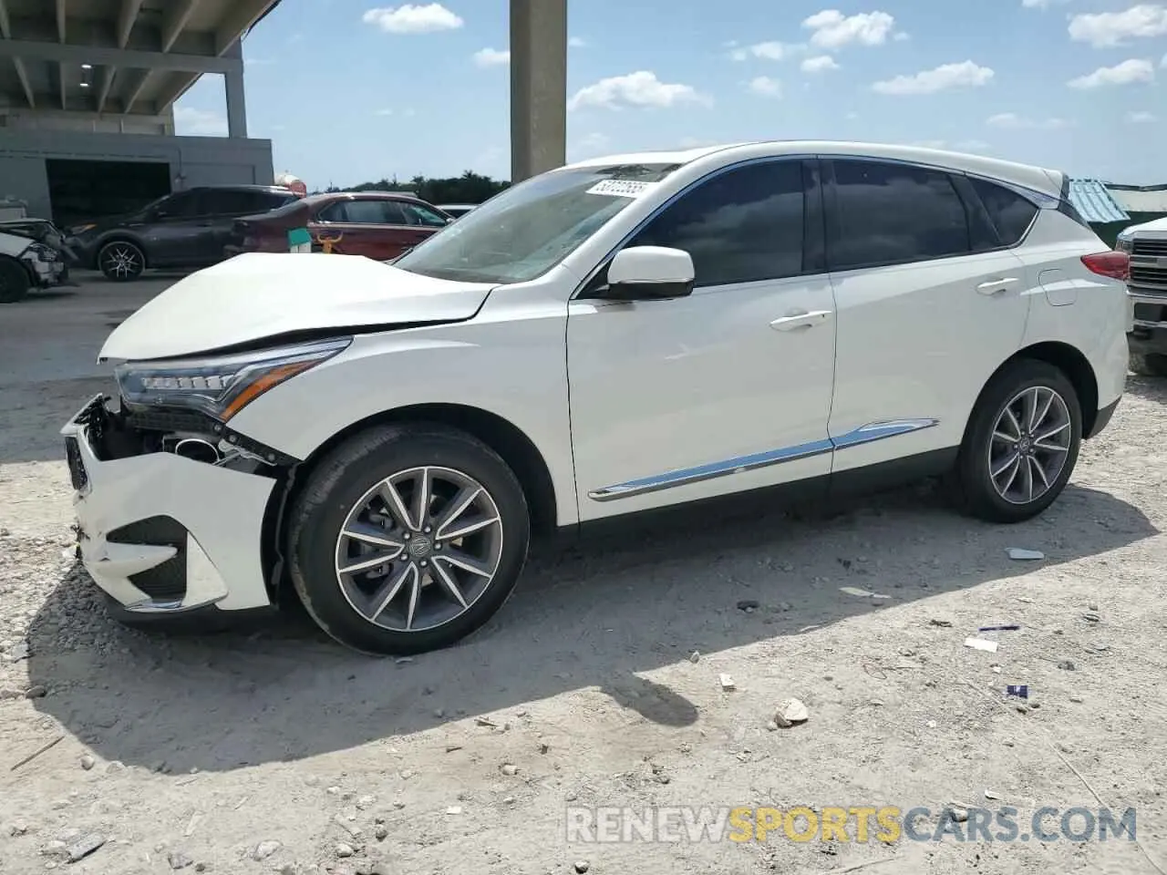 1 Photograph of a damaged car 5J8TC1H5XKL010600 ACURA RDX 2019