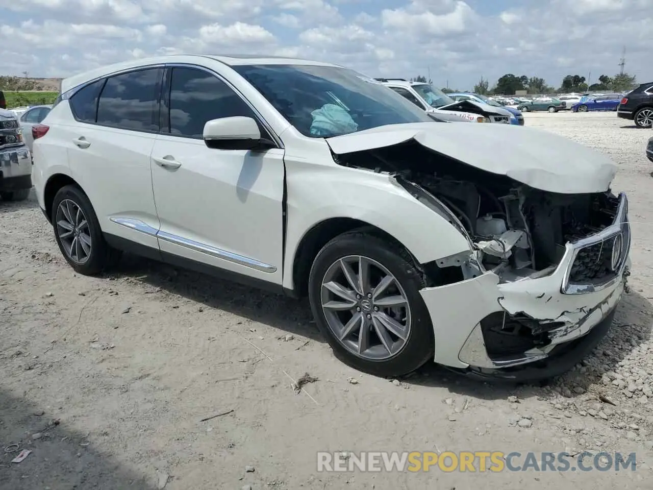 4 Photograph of a damaged car 5J8TC1H5XKL010600 ACURA RDX 2019