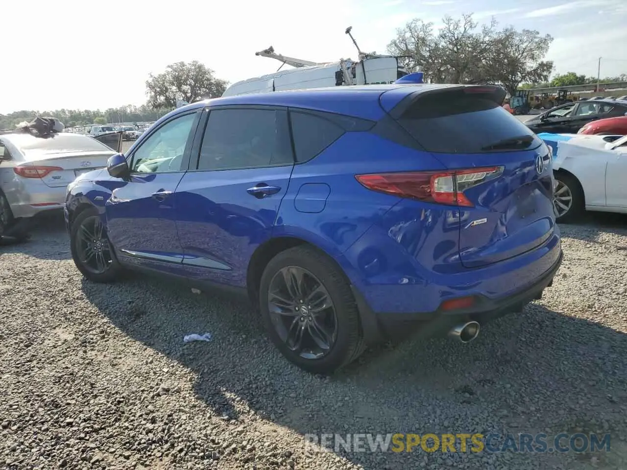 2 Photograph of a damaged car 5J8TC1H64KL004963 ACURA RDX 2019