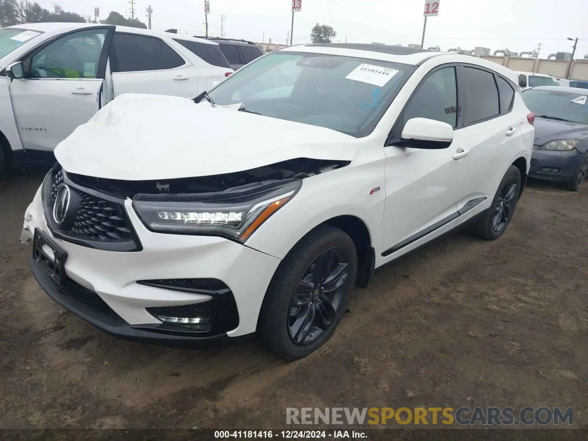 2 Photograph of a damaged car 5J8TC1H64KL009225 ACURA RDX 2019