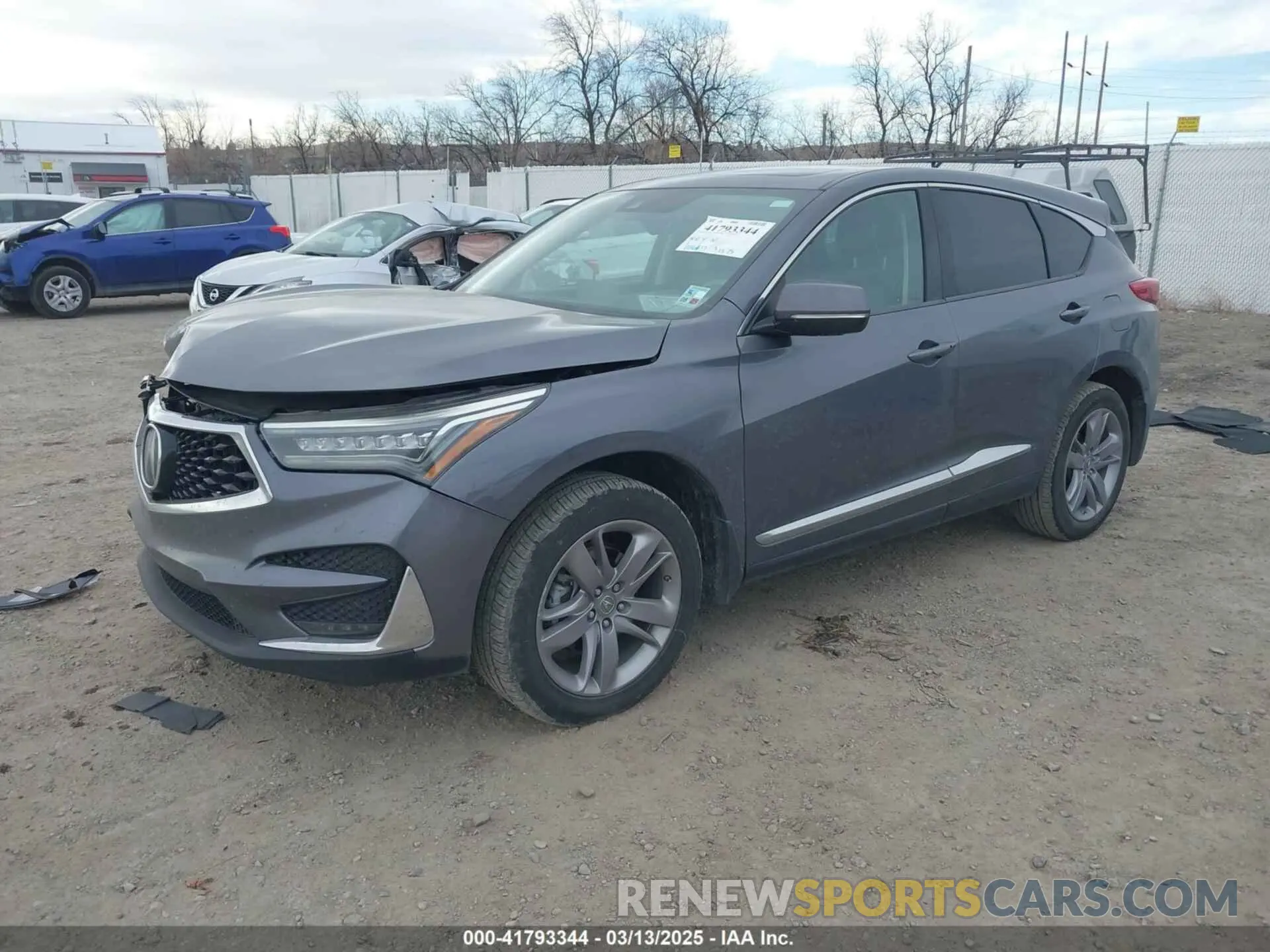 2 Photograph of a damaged car 5J8TC1H71KL008218 ACURA RDX 2019