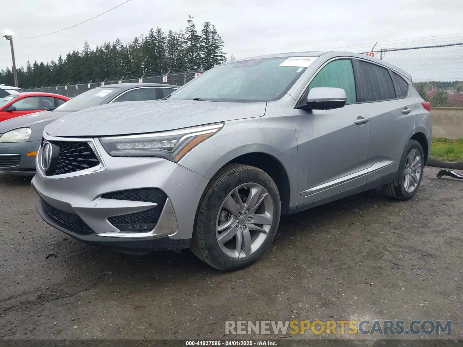 2 Photograph of a damaged car 5J8TC1H76KL024947 ACURA RDX 2019