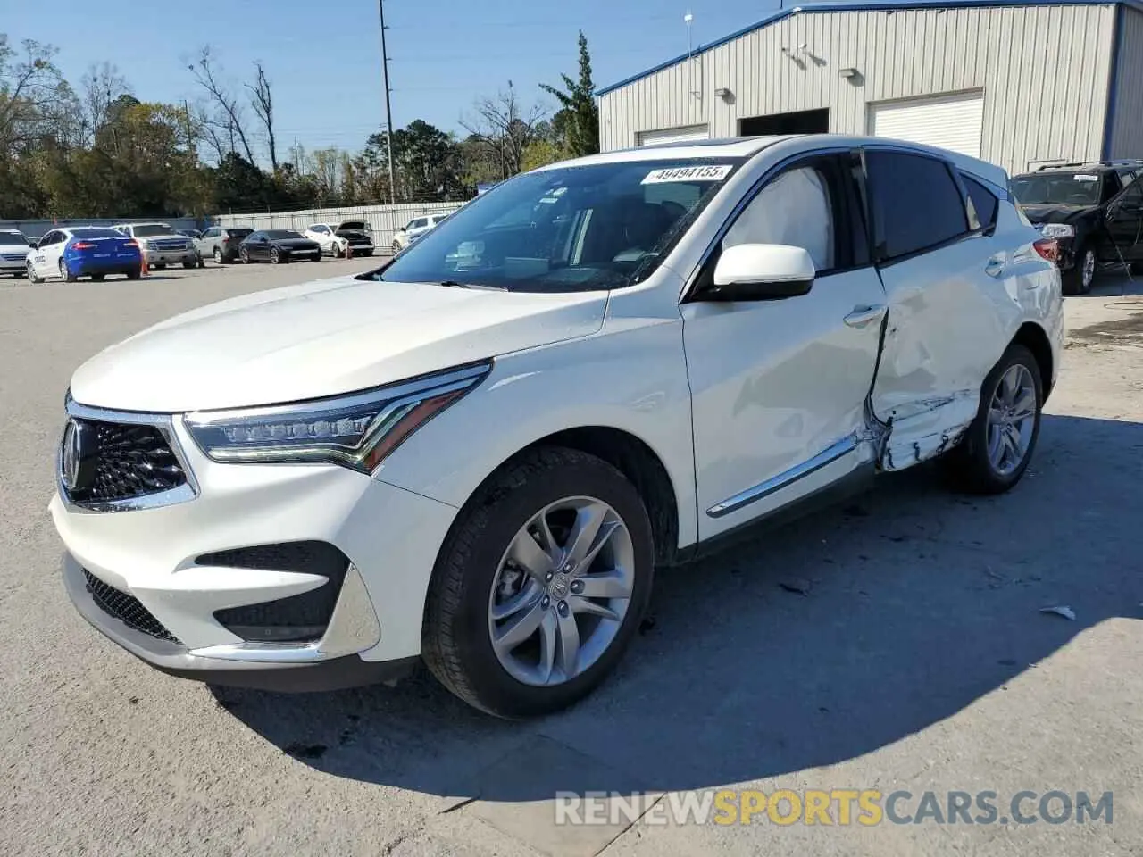 1 Photograph of a damaged car 5J8TC1H79KL013148 ACURA RDX 2019