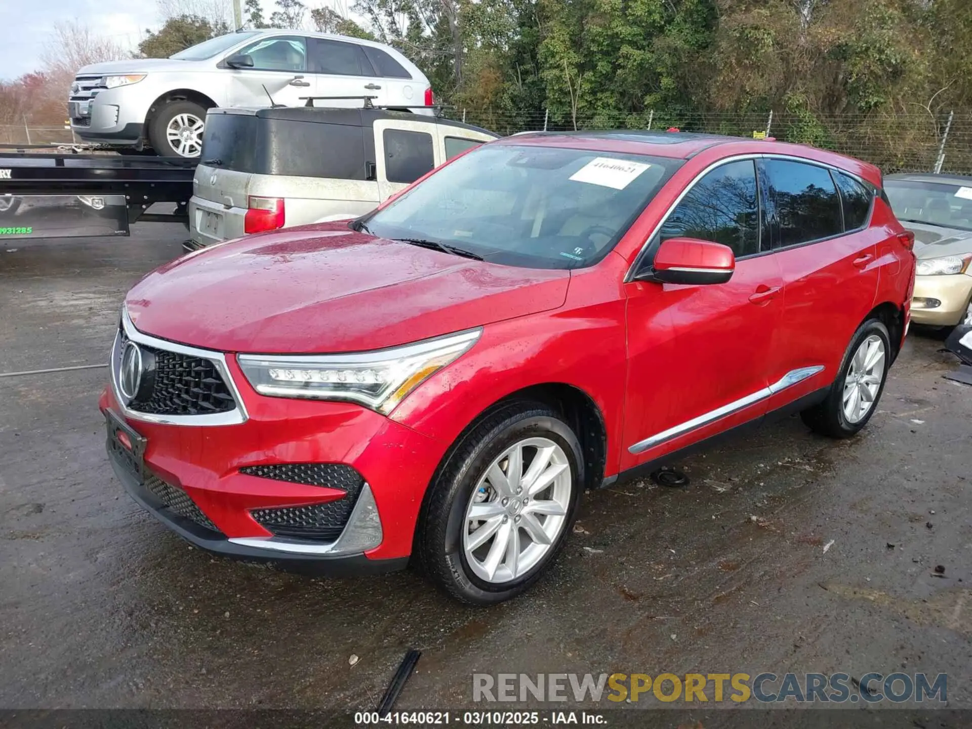 2 Photograph of a damaged car 5J8TC2H30KL012344 ACURA RDX 2019