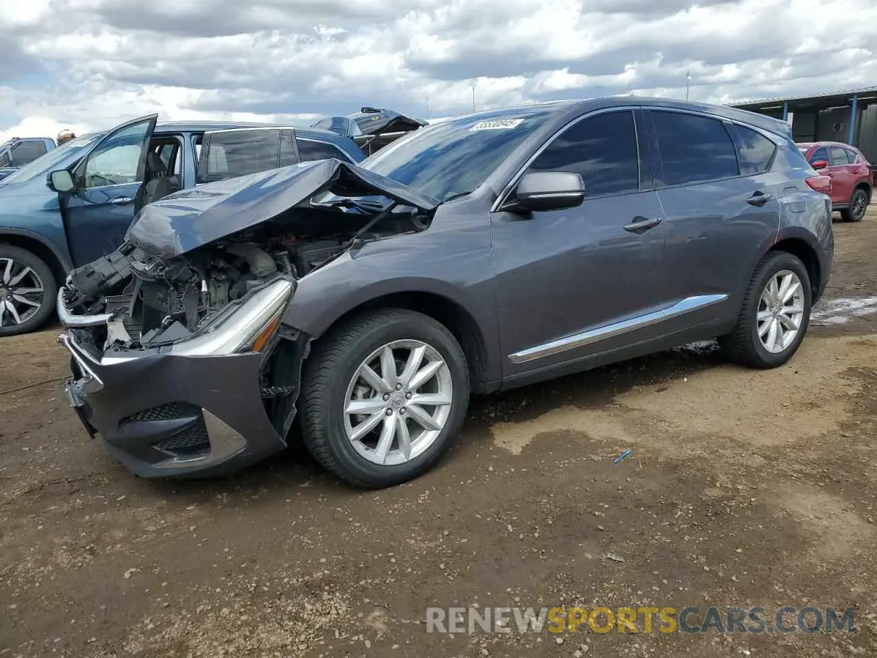1 Photograph of a damaged car 5J8TC2H34KL031463 ACURA RDX 2019