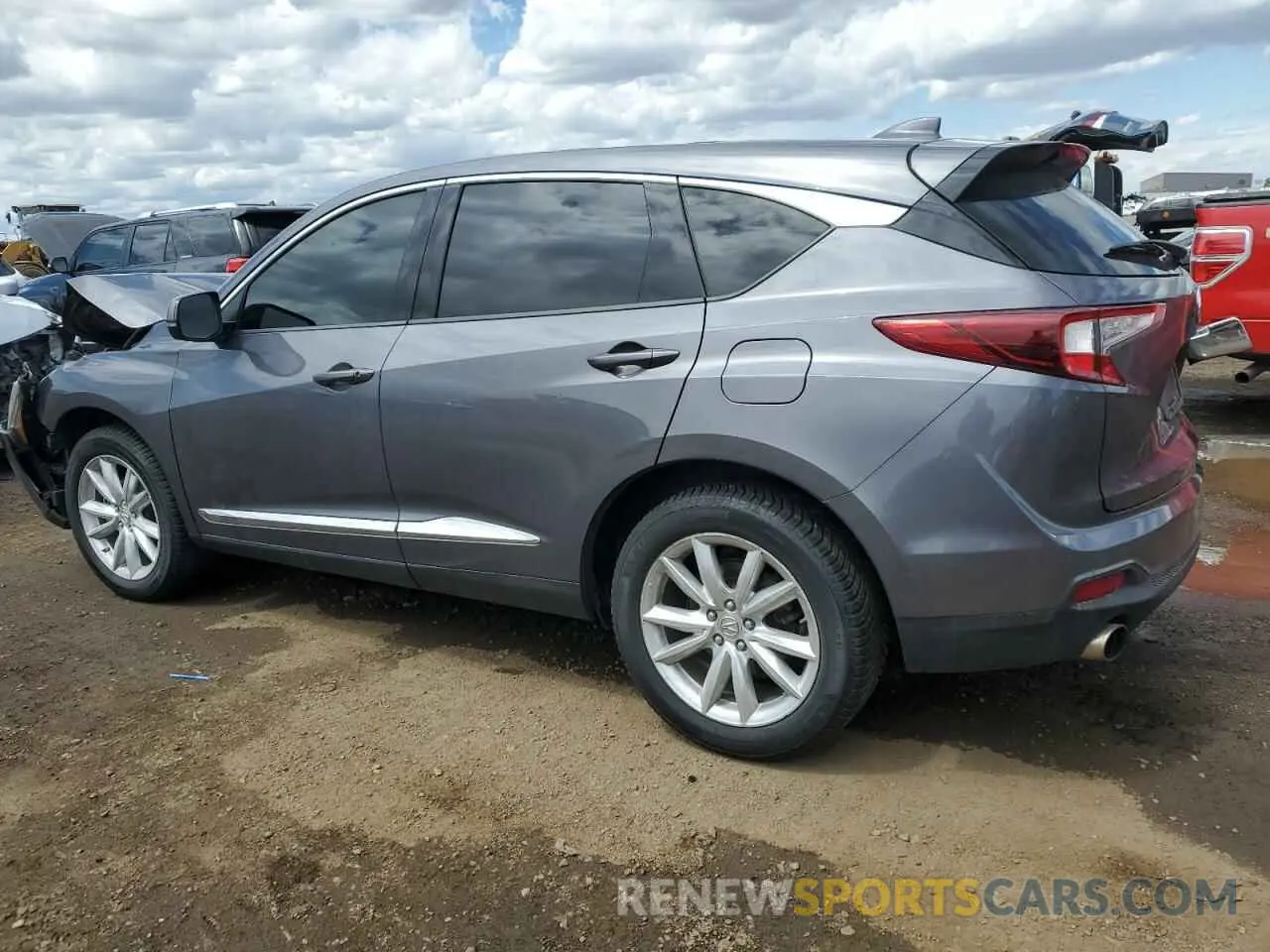 2 Photograph of a damaged car 5J8TC2H34KL031463 ACURA RDX 2019
