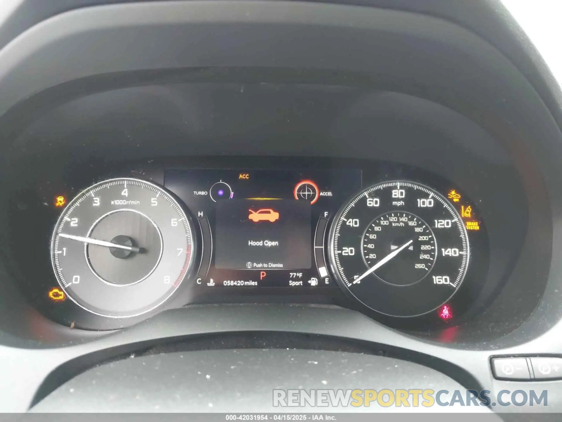 7 Photograph of a damaged car 5J8TC2H34KL043662 ACURA RDX 2019