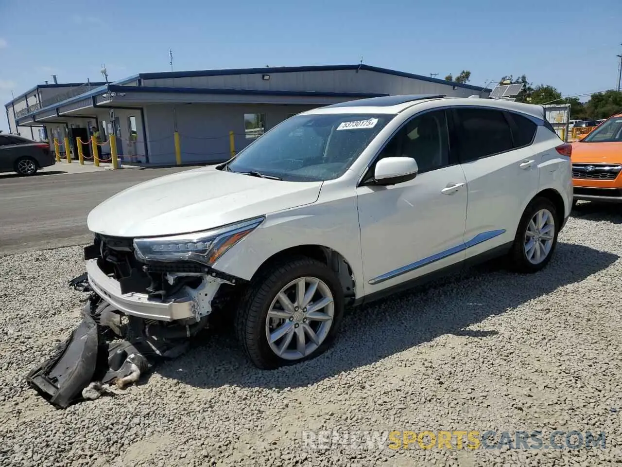 1 Photograph of a damaged car 5J8TC2H35KL040334 ACURA RDX 2019