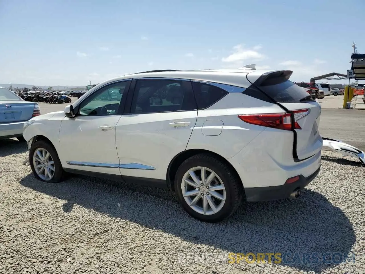 2 Photograph of a damaged car 5J8TC2H35KL040334 ACURA RDX 2019