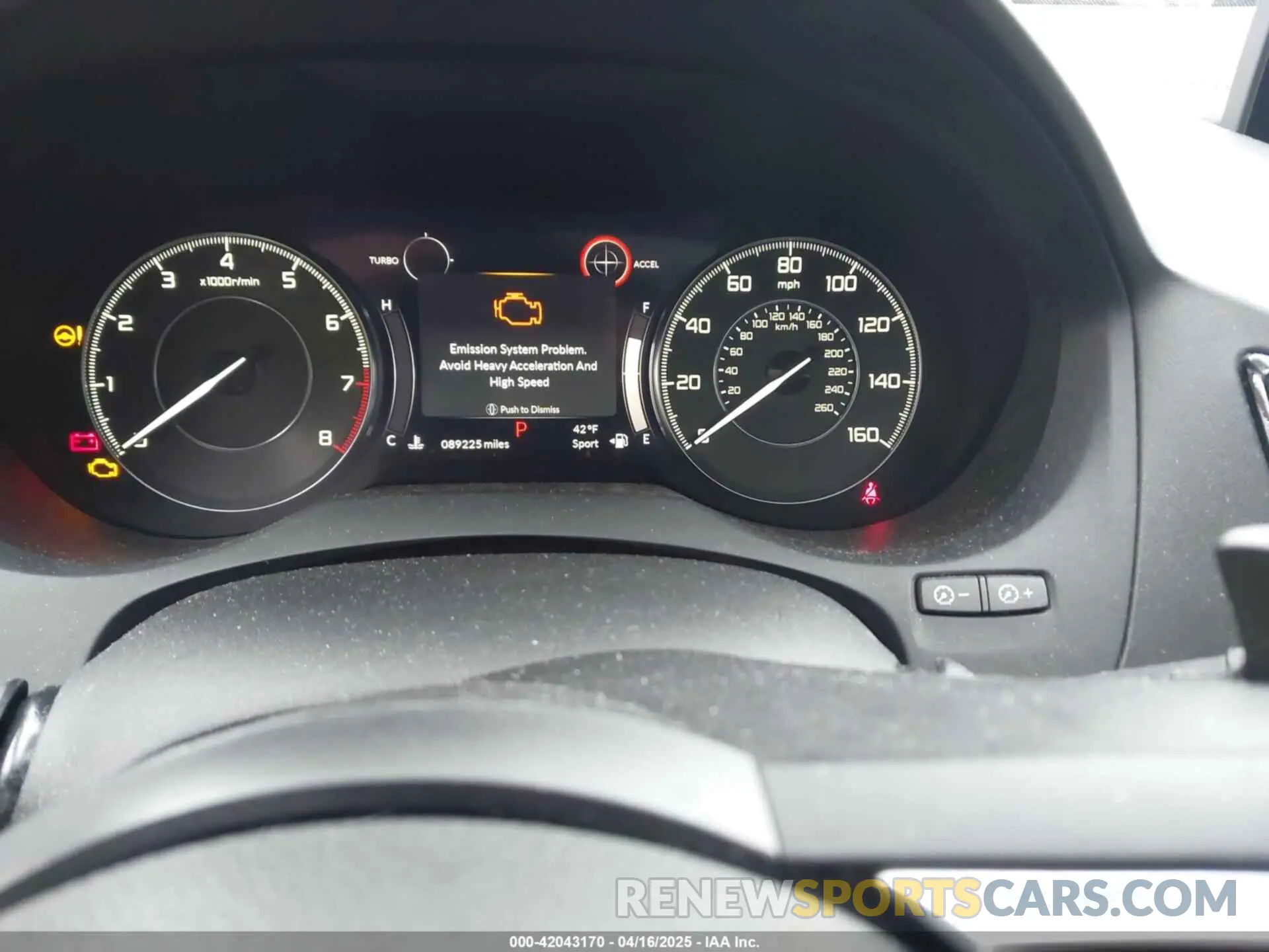 7 Photograph of a damaged car 5J8TC2H38KW037511 ACURA RDX 2019