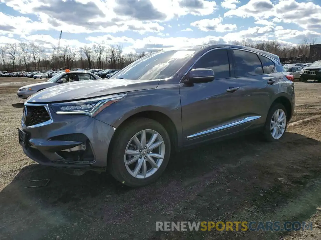 1 Photograph of a damaged car 5J8TC2H39KL031457 ACURA RDX 2019