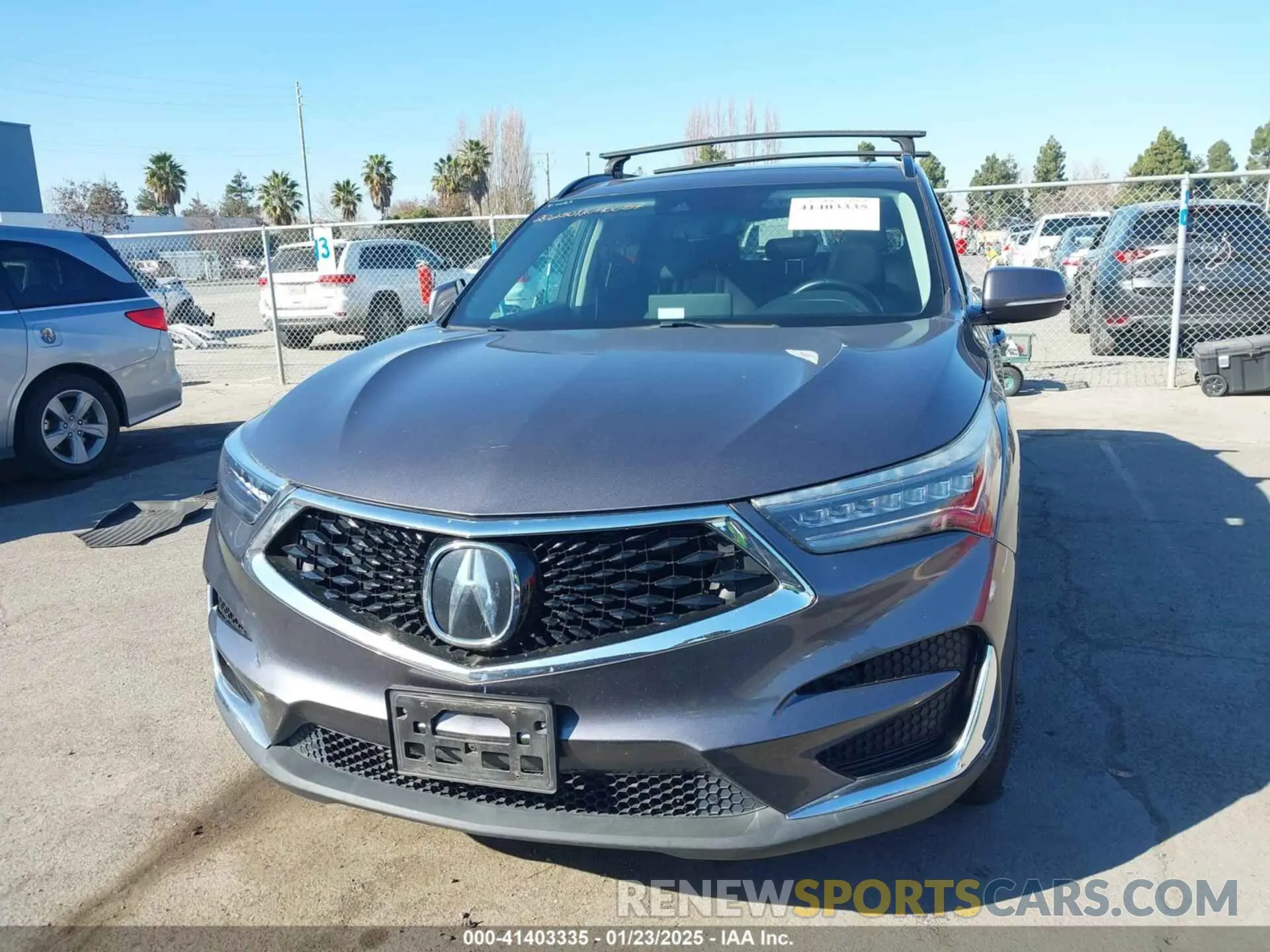11 Photograph of a damaged car 5J8TC2H51KL000186 ACURA RDX 2019