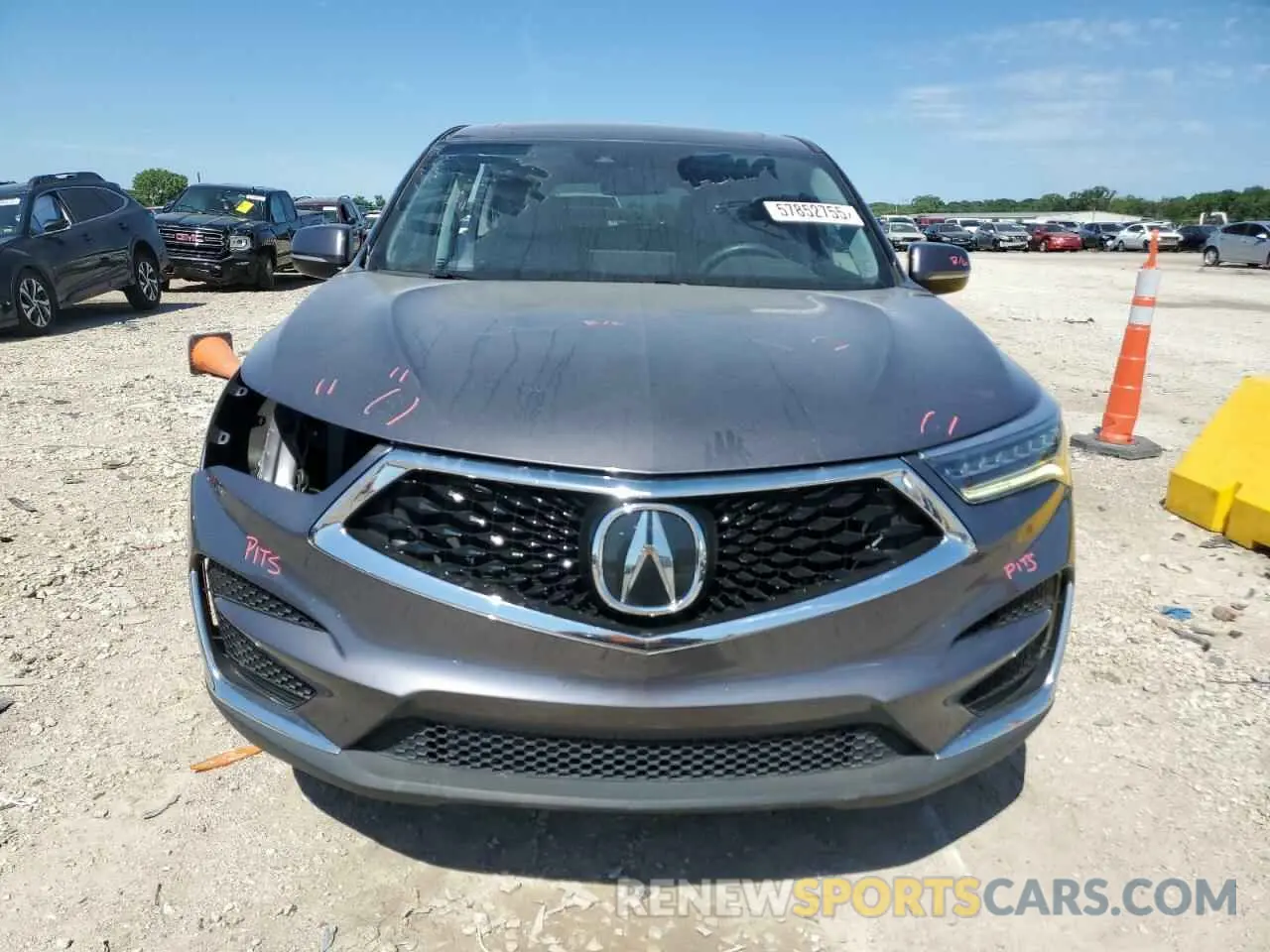 5 Photograph of a damaged car 5J8TC2H51KL005369 ACURA RDX 2019