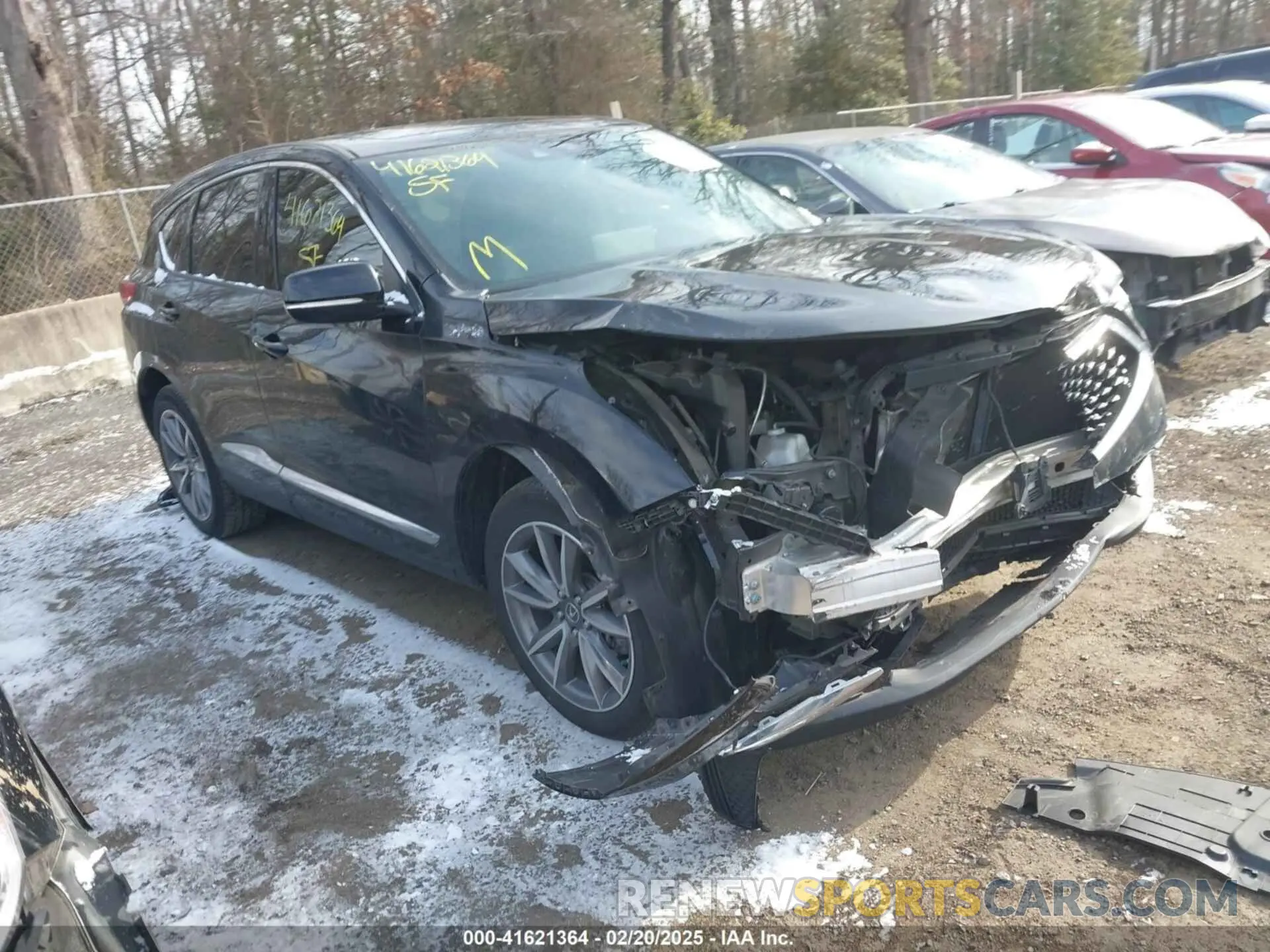 1 Photograph of a damaged car 5J8TC2H52KL010287 ACURA RDX 2019