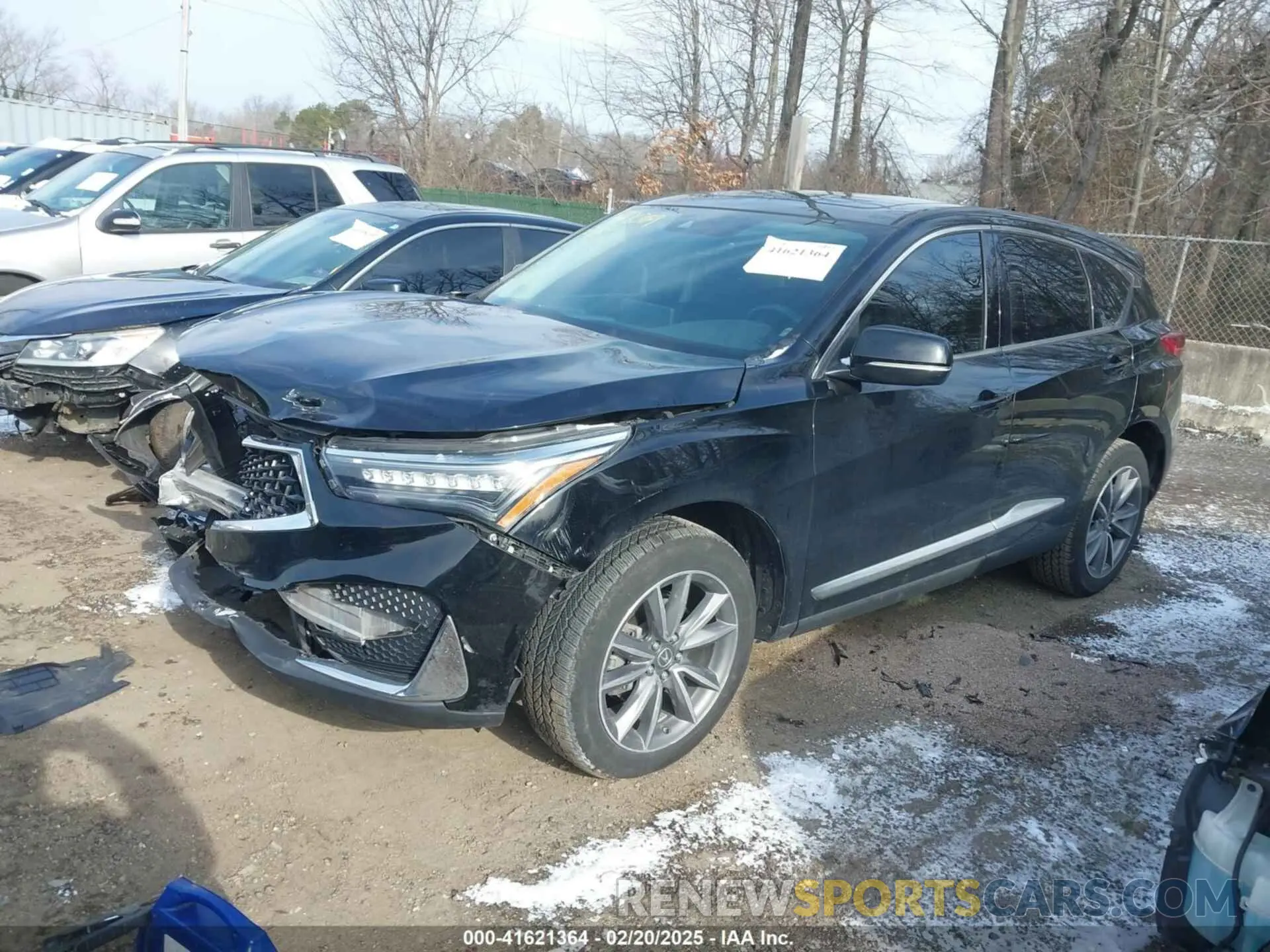 2 Photograph of a damaged car 5J8TC2H52KL010287 ACURA RDX 2019