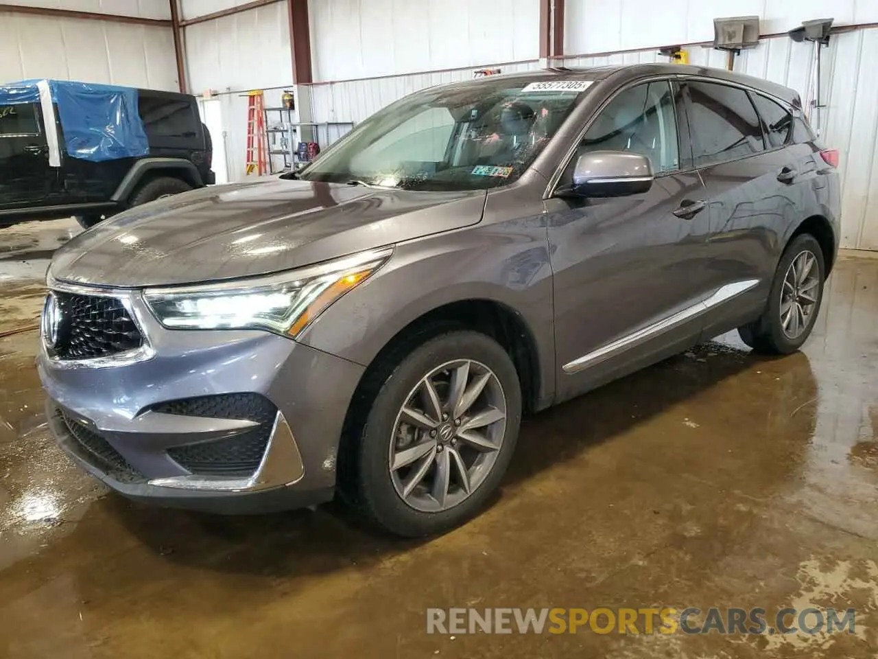 1 Photograph of a damaged car 5J8TC2H53KL013988 ACURA RDX 2019