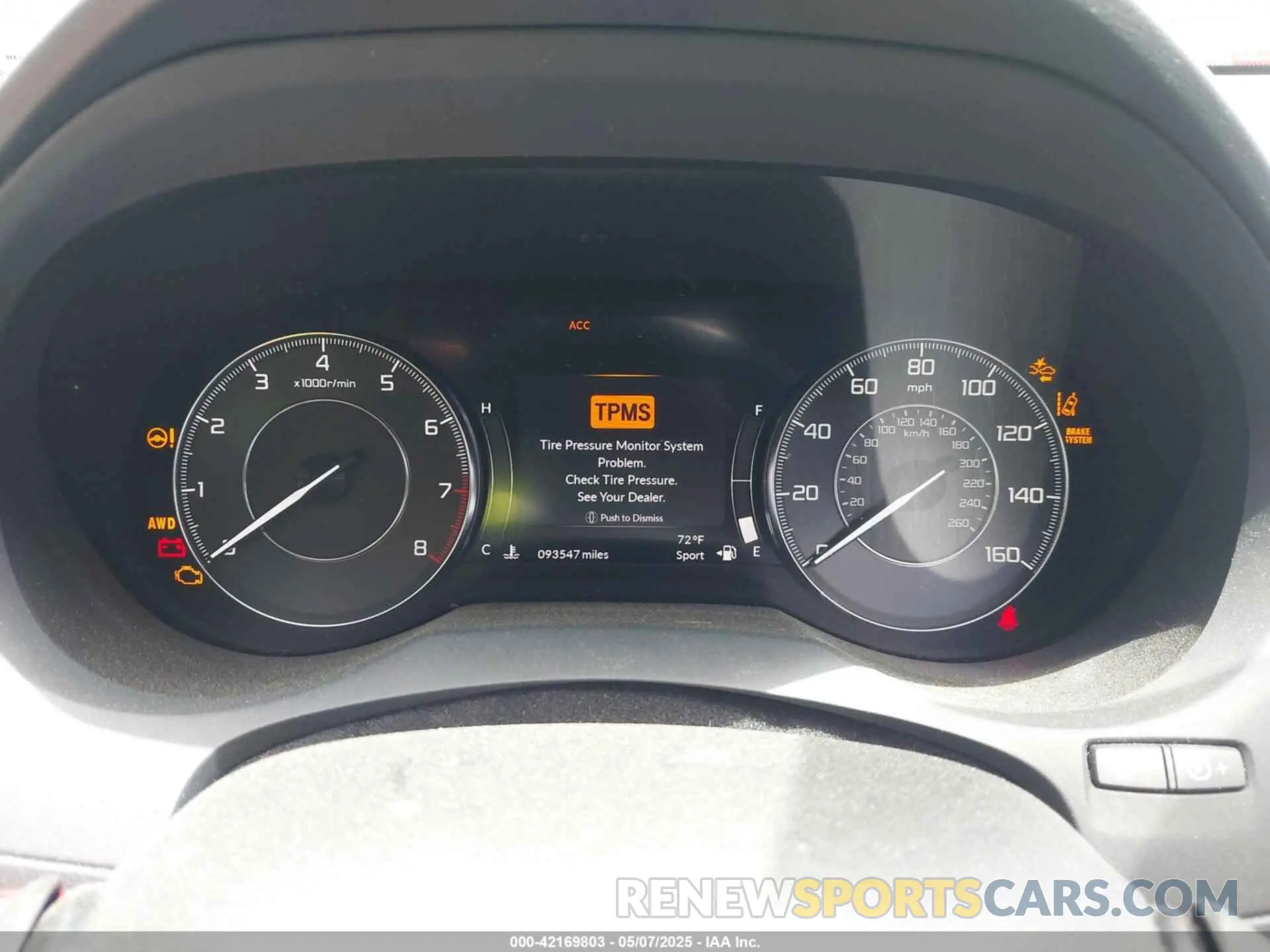 7 Photograph of a damaged car 5J8TC2H54KL017533 ACURA RDX 2019
