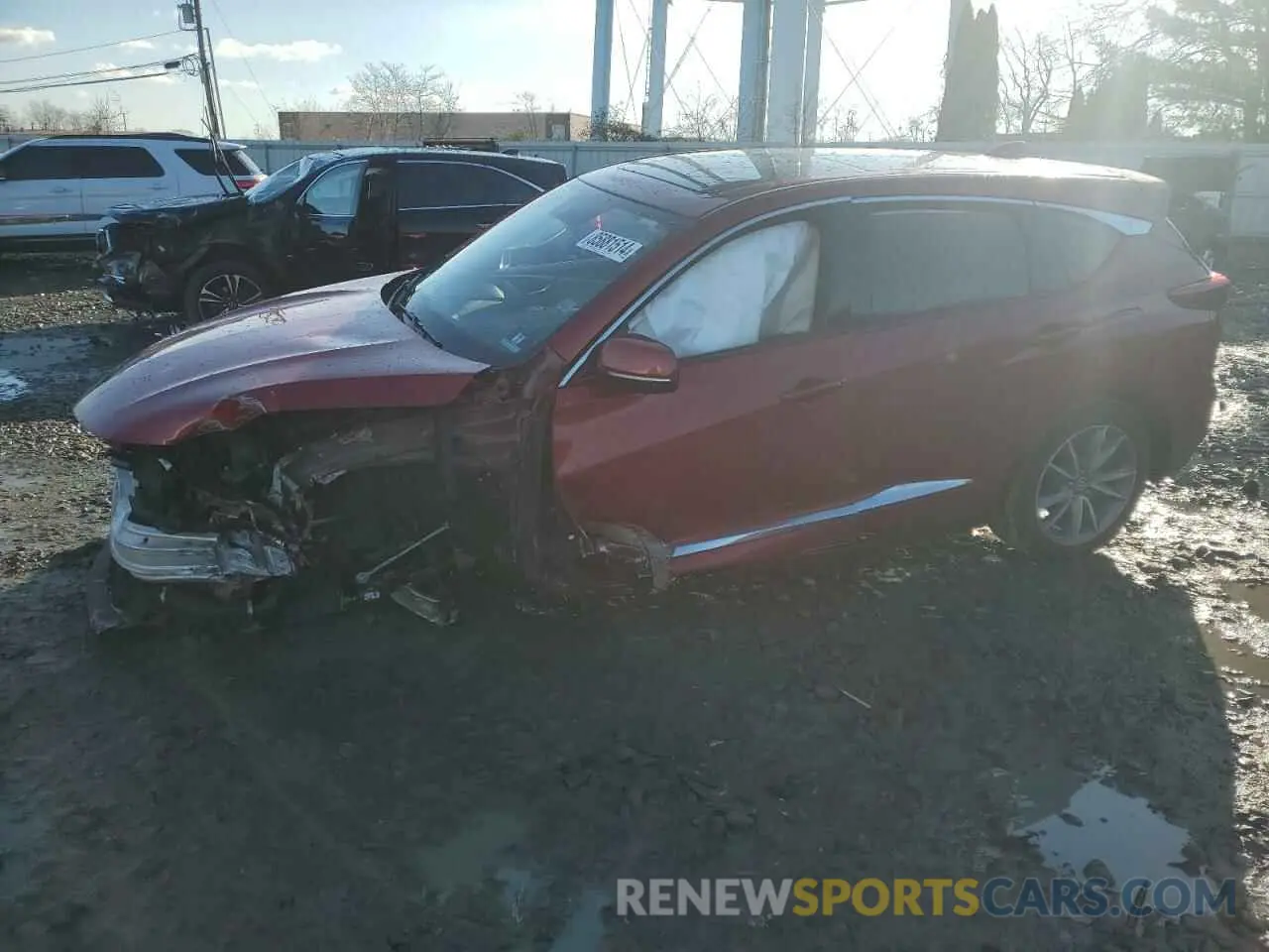 1 Photograph of a damaged car 5J8TC2H54KL030945 ACURA RDX 2019