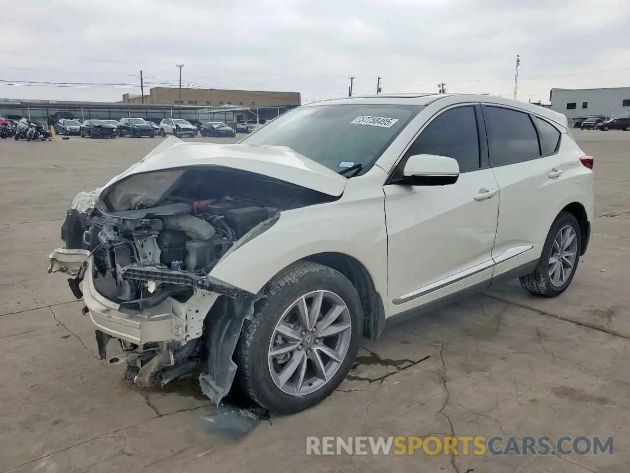 1 Photograph of a damaged car 5J8TC2H56KL001527 ACURA RDX 2019