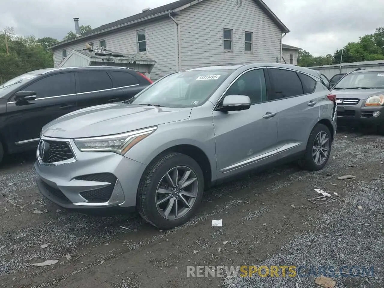 1 Photograph of a damaged car 5J8TC2H56KL009207 ACURA RDX 2019
