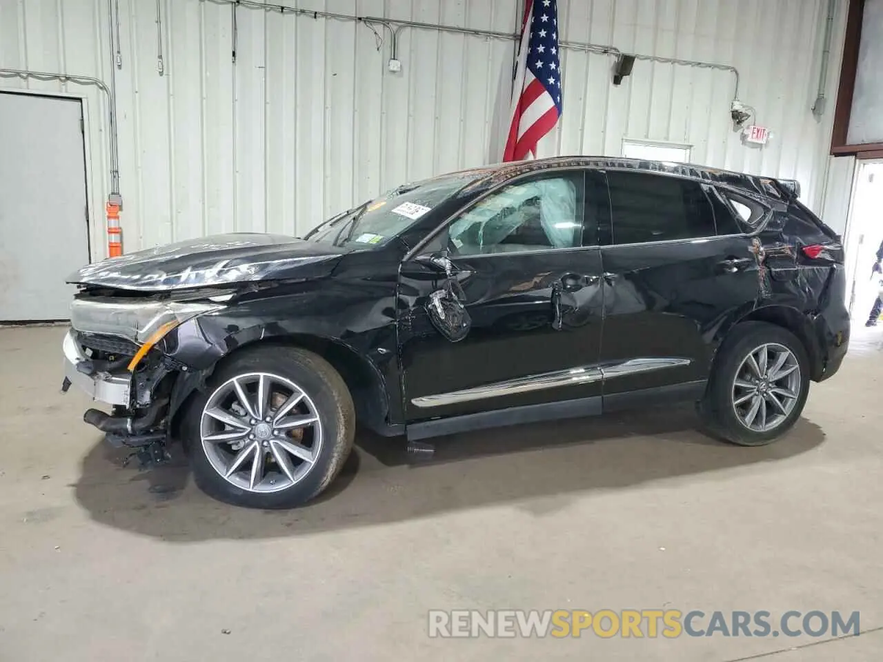 1 Photograph of a damaged car 5J8TC2H58KL017115 ACURA RDX 2019