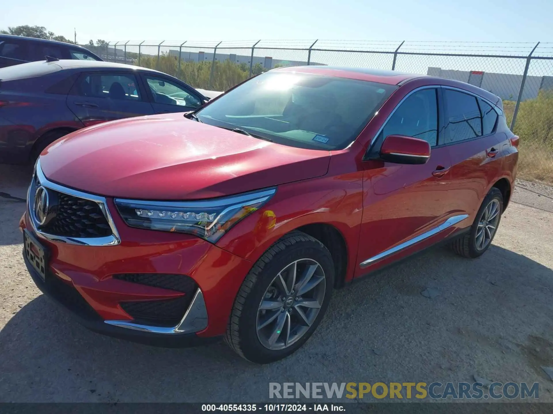 2 Photograph of a damaged car 5J8TC2H59KL001912 ACURA RDX 2019