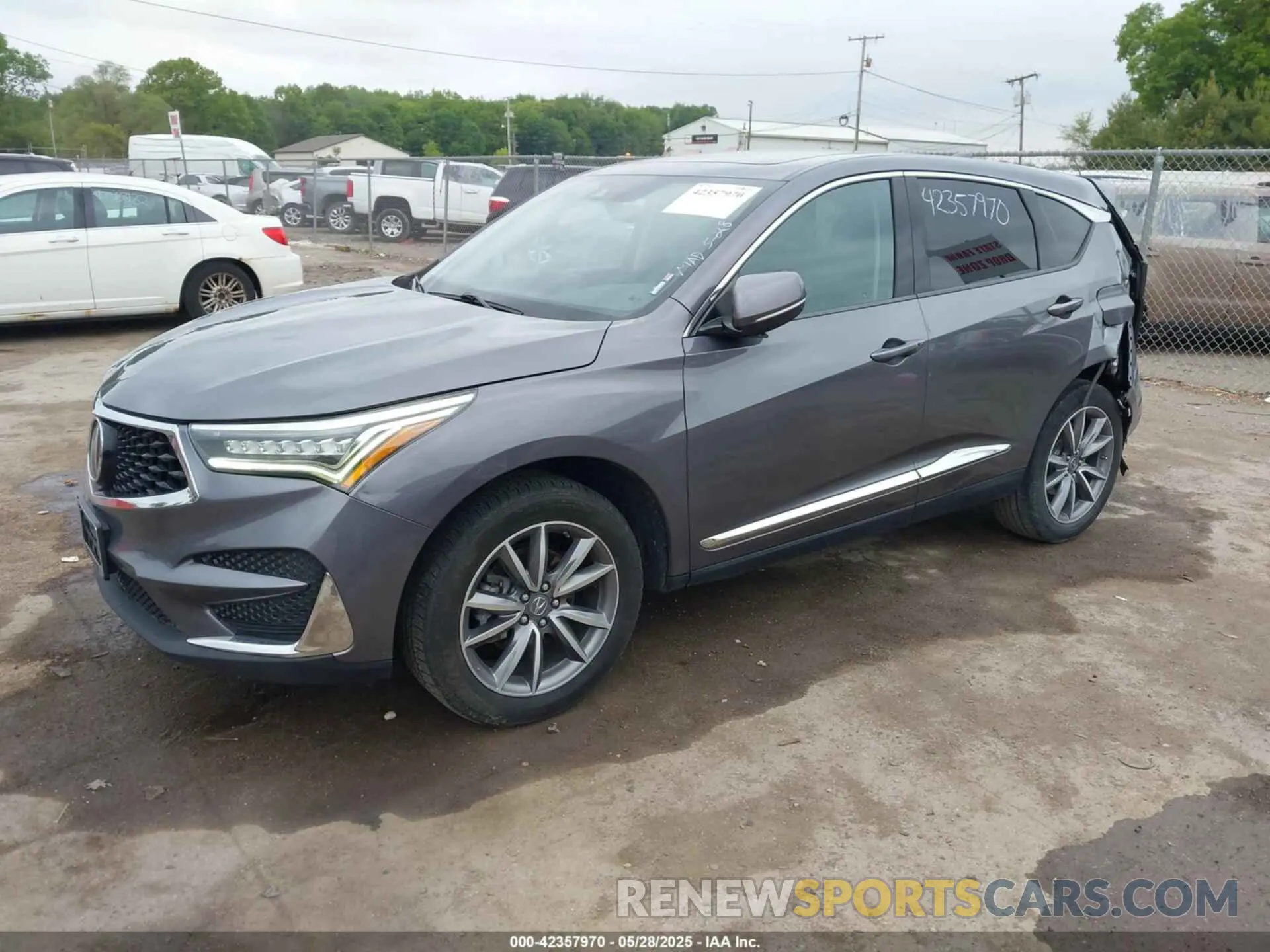 2 Photograph of a damaged car 5J8TC2H59KL026180 ACURA RDX 2019