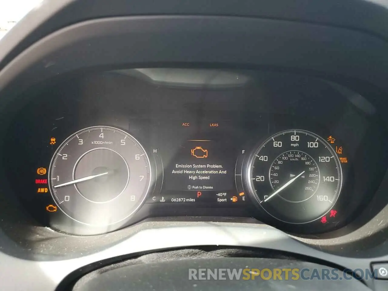 9 Photograph of a damaged car 5J8TC2H5XKL010747 ACURA RDX 2019