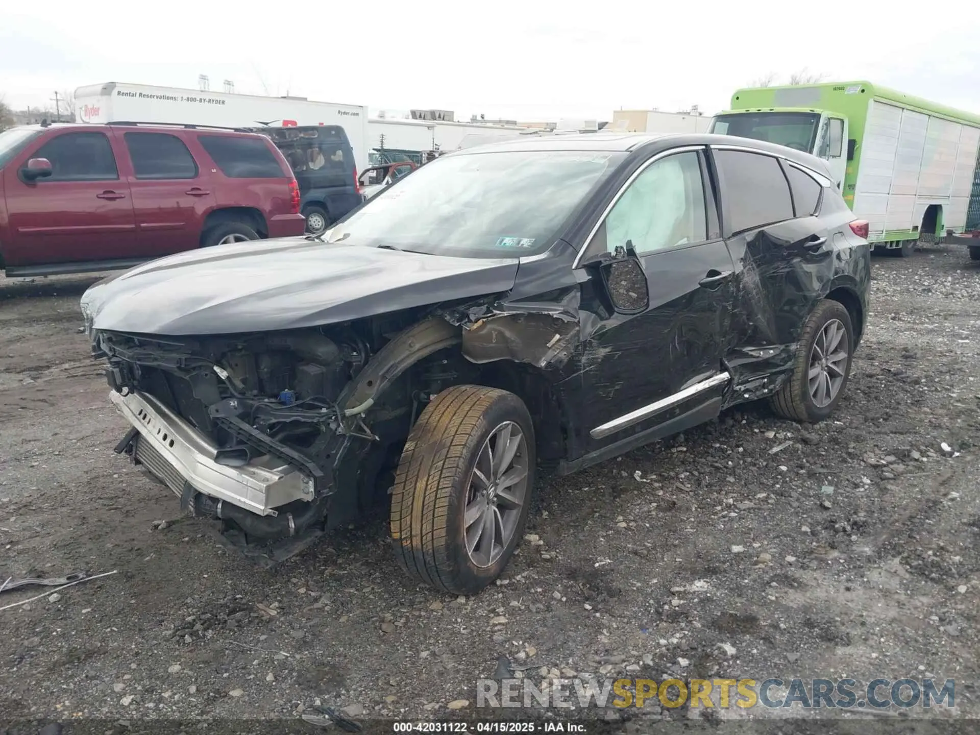 2 Photograph of a damaged car 5J8TC2H5XKL012224 ACURA RDX 2019