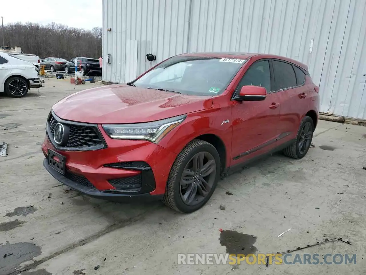 1 Photograph of a damaged car 5J8TC2H62KL020889 ACURA RDX 2019